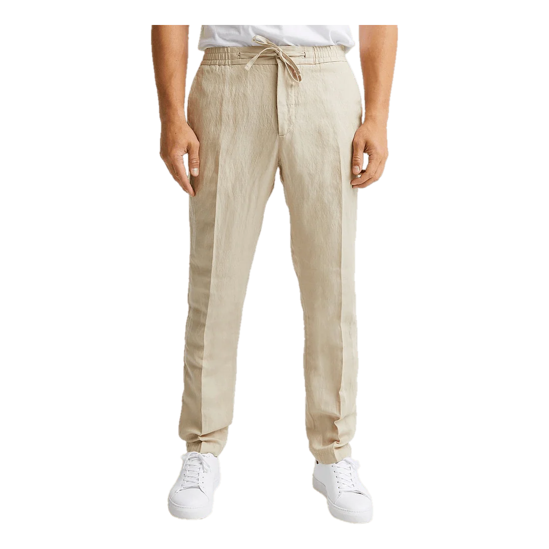 J.Lindeberg Sasha Drape Linen Pants