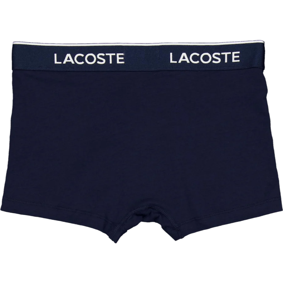 3-pack Stretch Cotton Trunks Navy Blue/green-red-navy Blue - Image 3