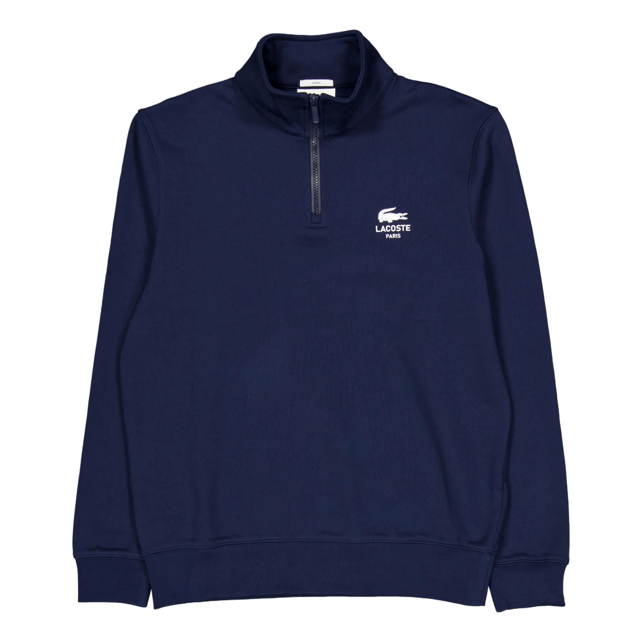 High Neck Zip-up Print Sweatsh 166 Midnight Blue