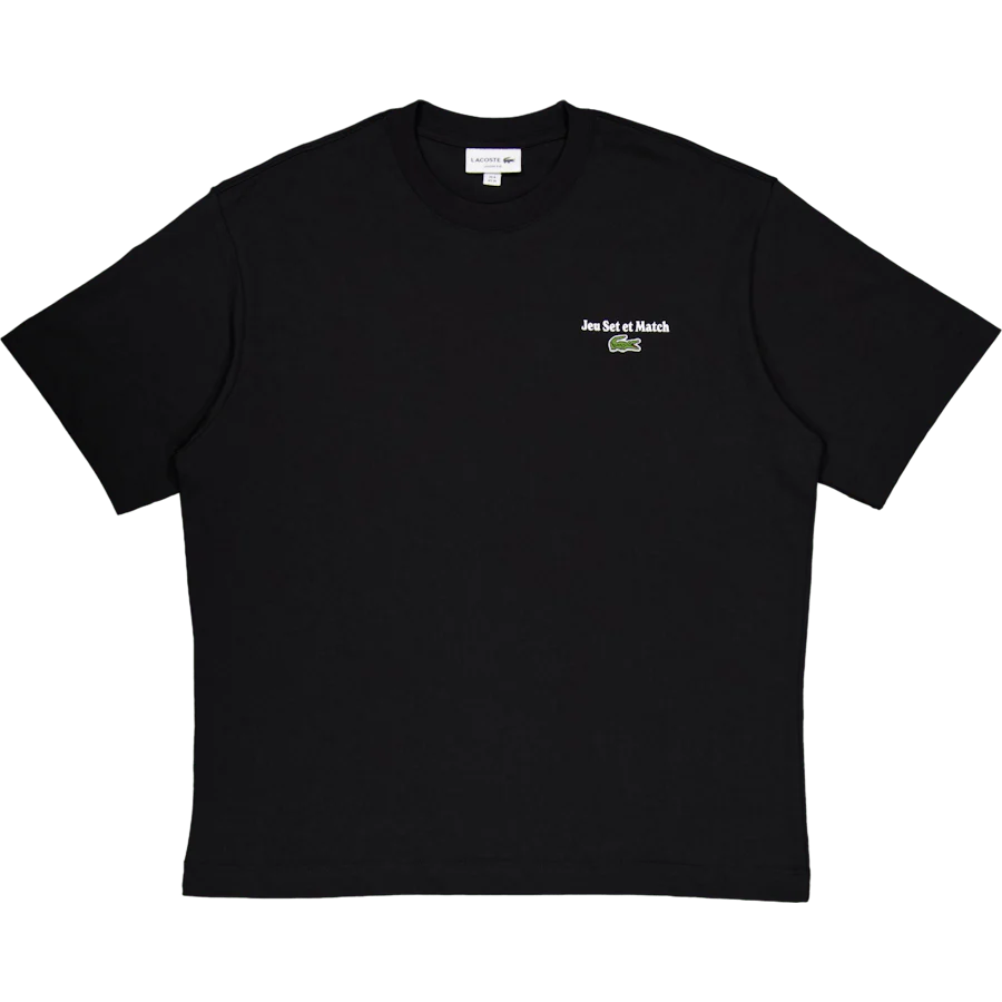 Loose Fit Heavy Jersey Printed Noir 031