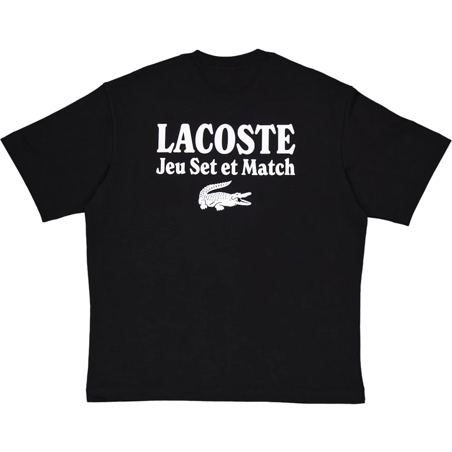 Loose Fit Heavy Jersey Printed Noir 031 - Image 2