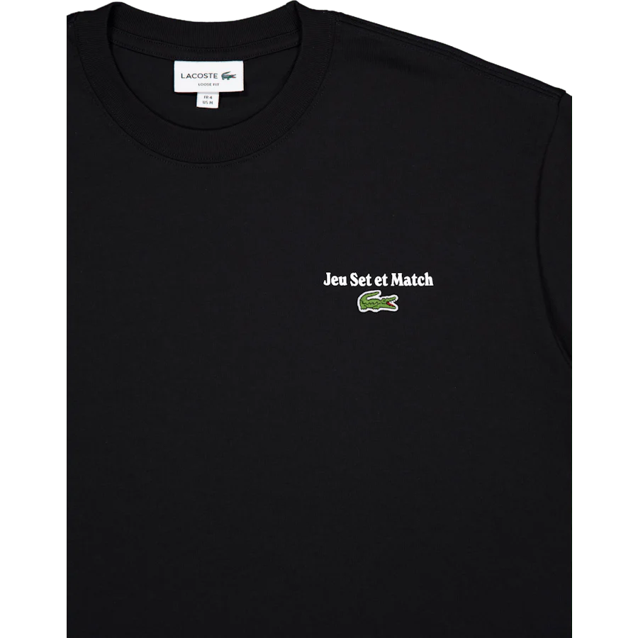 Loose Fit Heavy Jersey Printed Noir 031 - Image 3