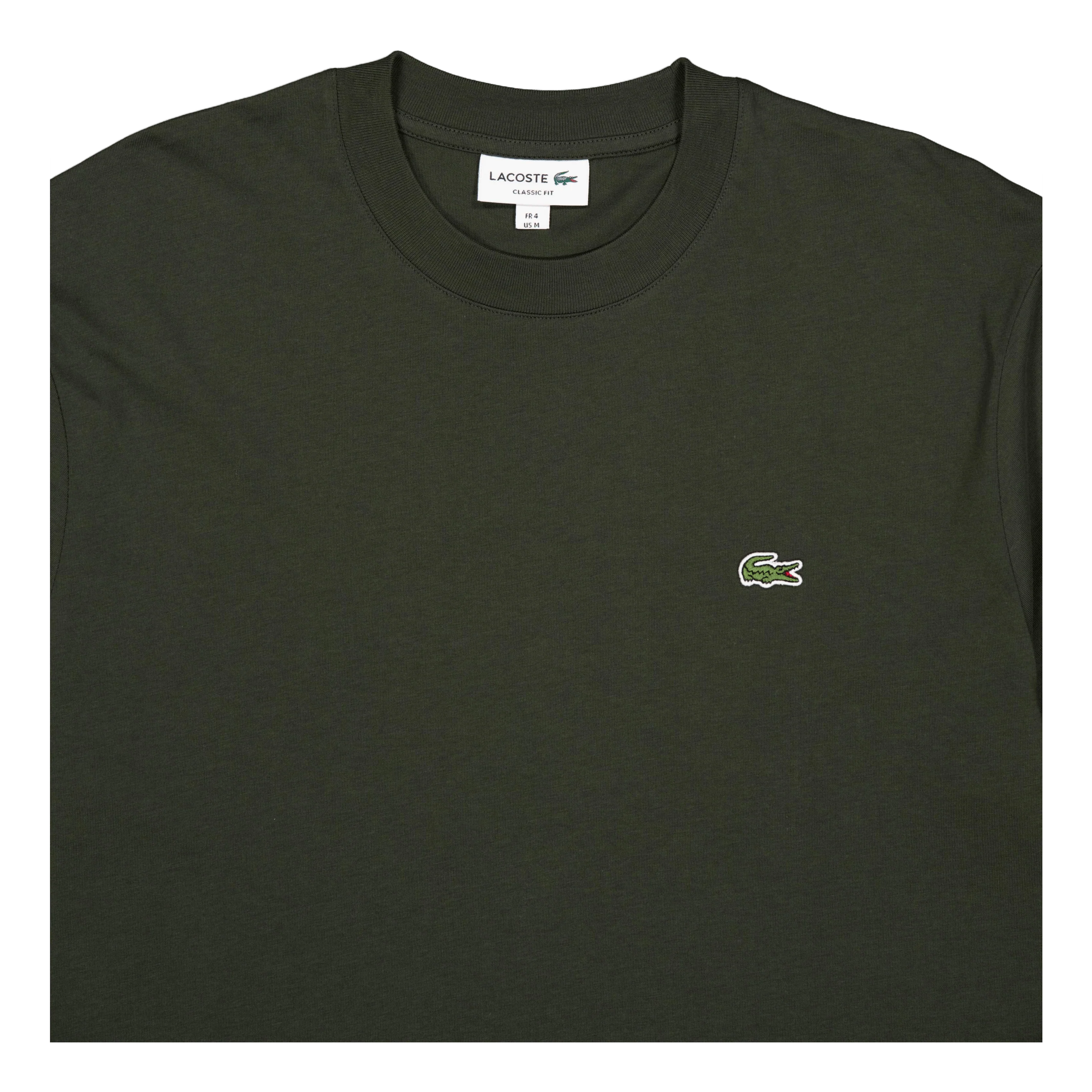 Mid Weight T-shirt L7a Dark Khaki Green - Image 3