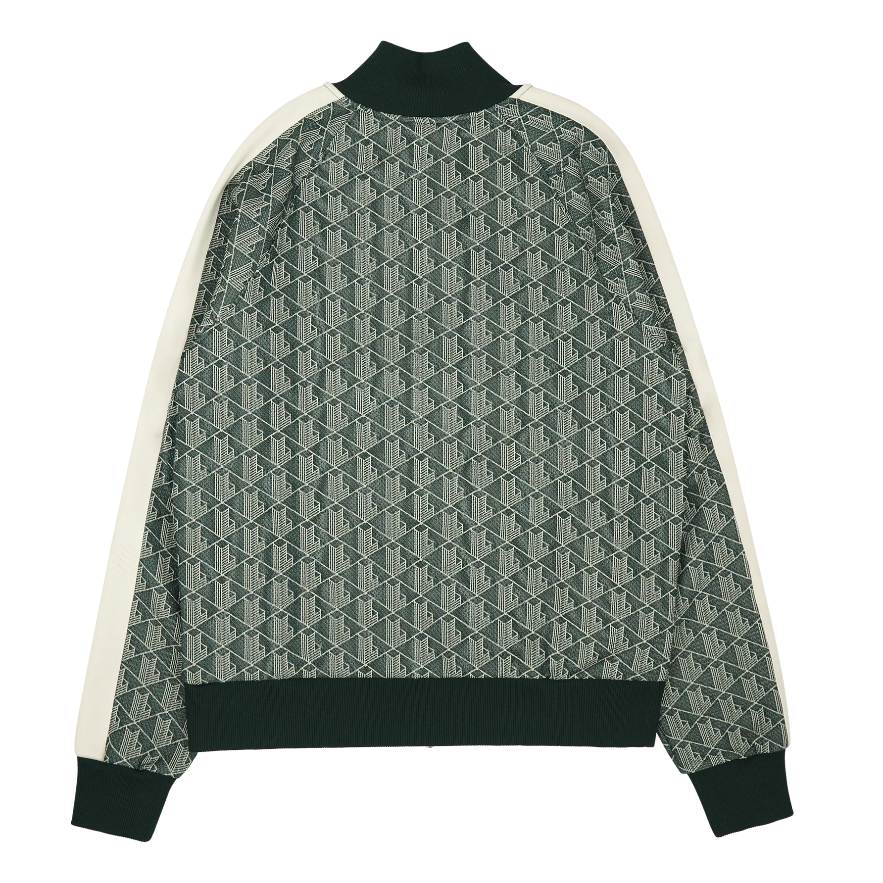Lacoste Regular Fit Monogram Zip Sweat - Image 2