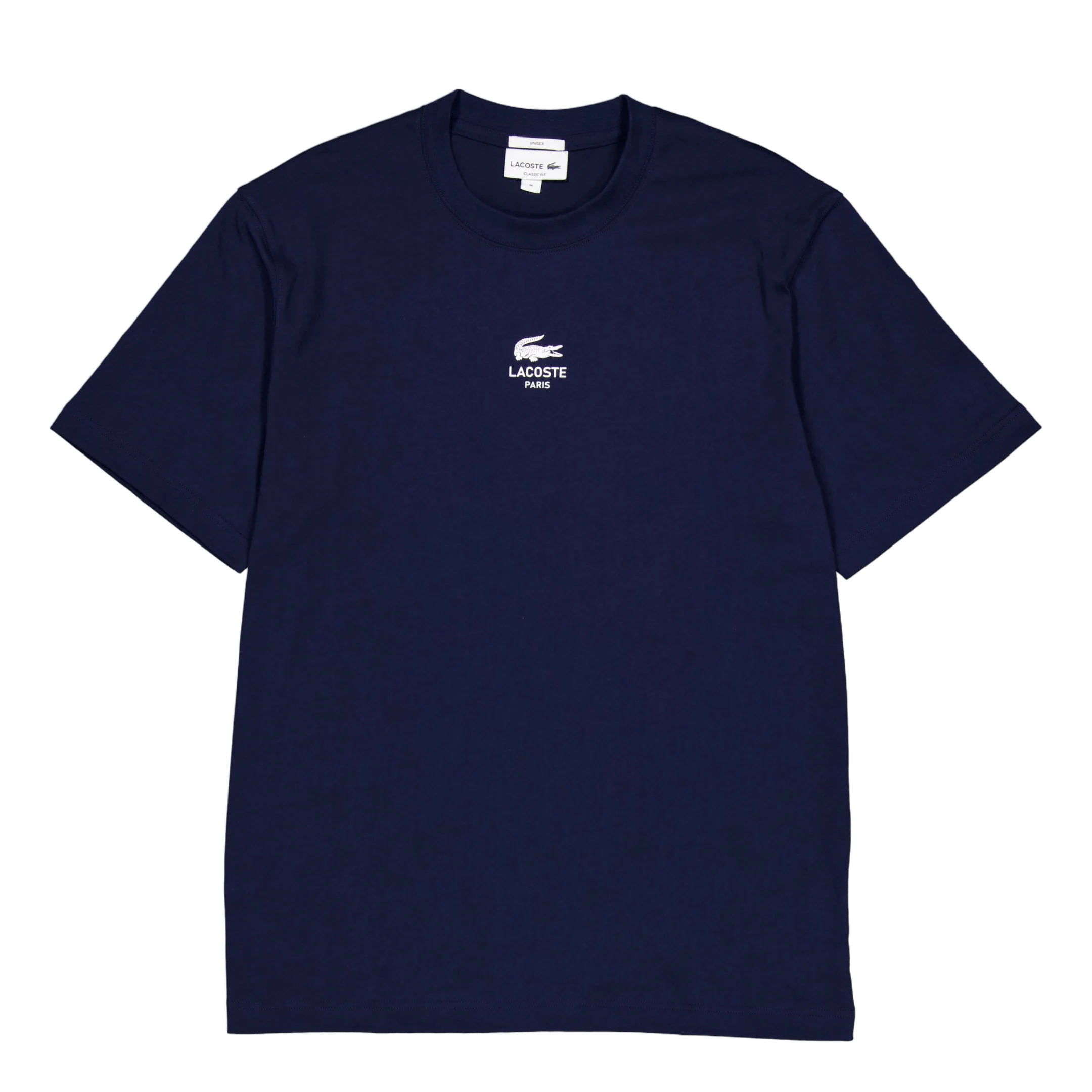 Signature Print Cotton T-shirt 166 Midnight Blue
