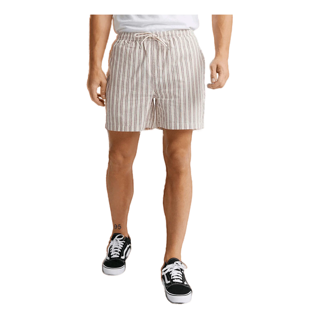 Zuma Shorts Bordeaux Striped