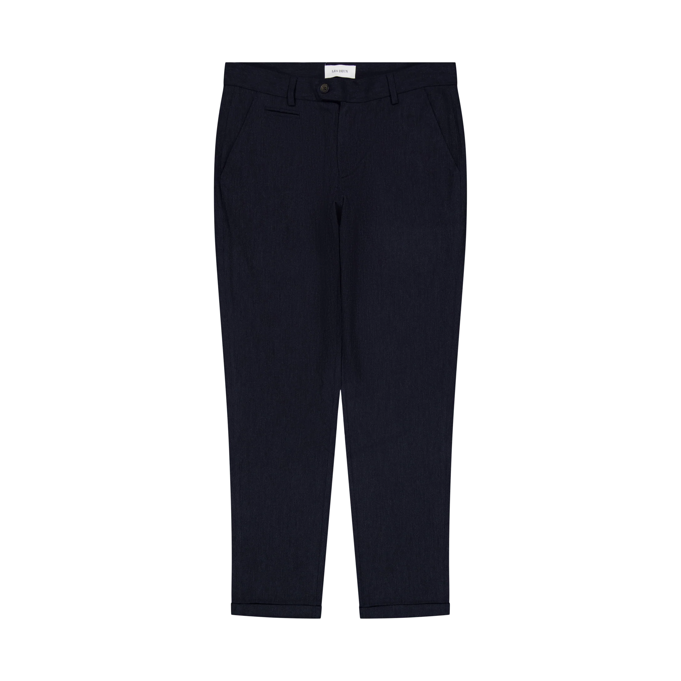 Les Deux Como Wool Mélange Suit Pants Dark