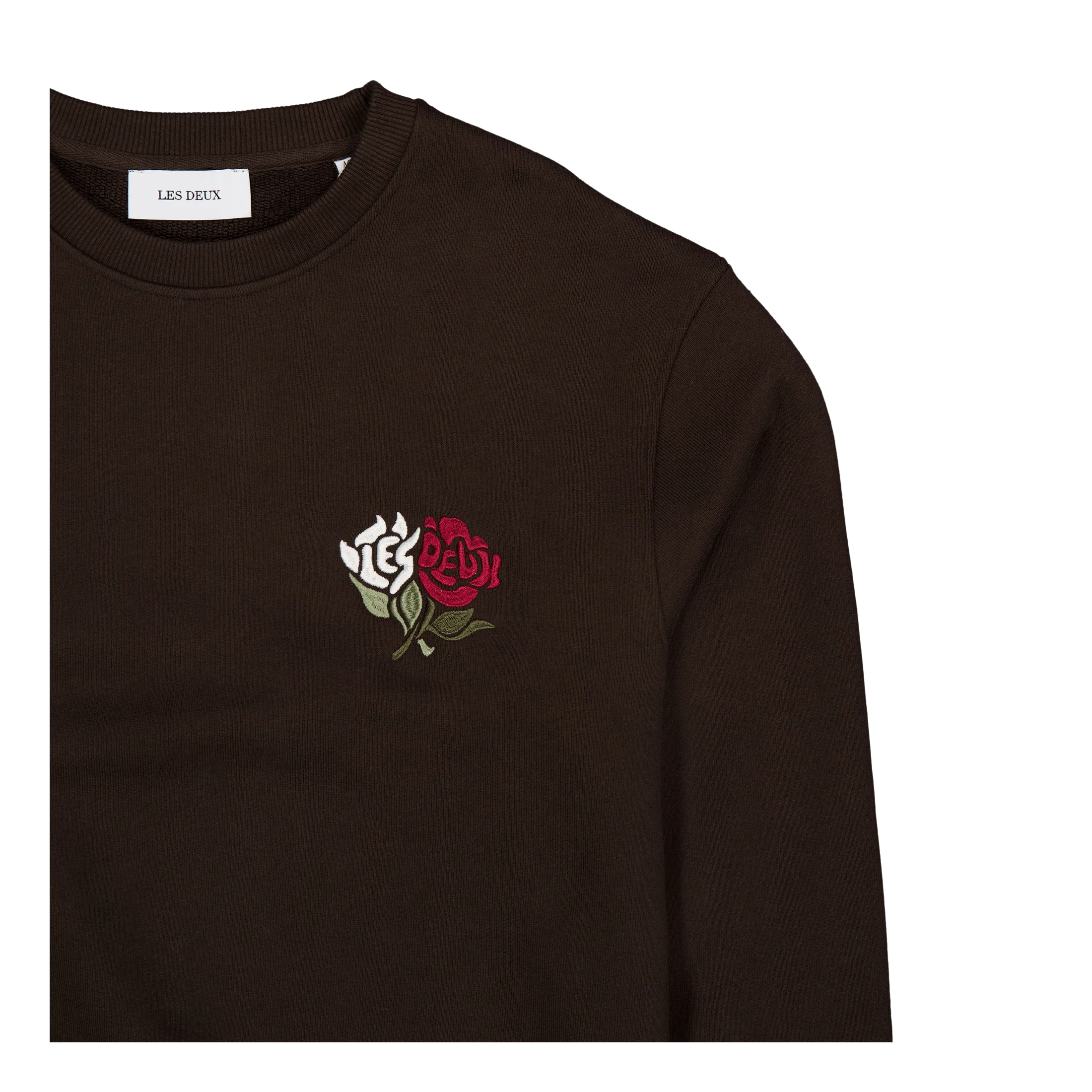 Les Deux Felipe Sweatshirt Coffee - Image 3