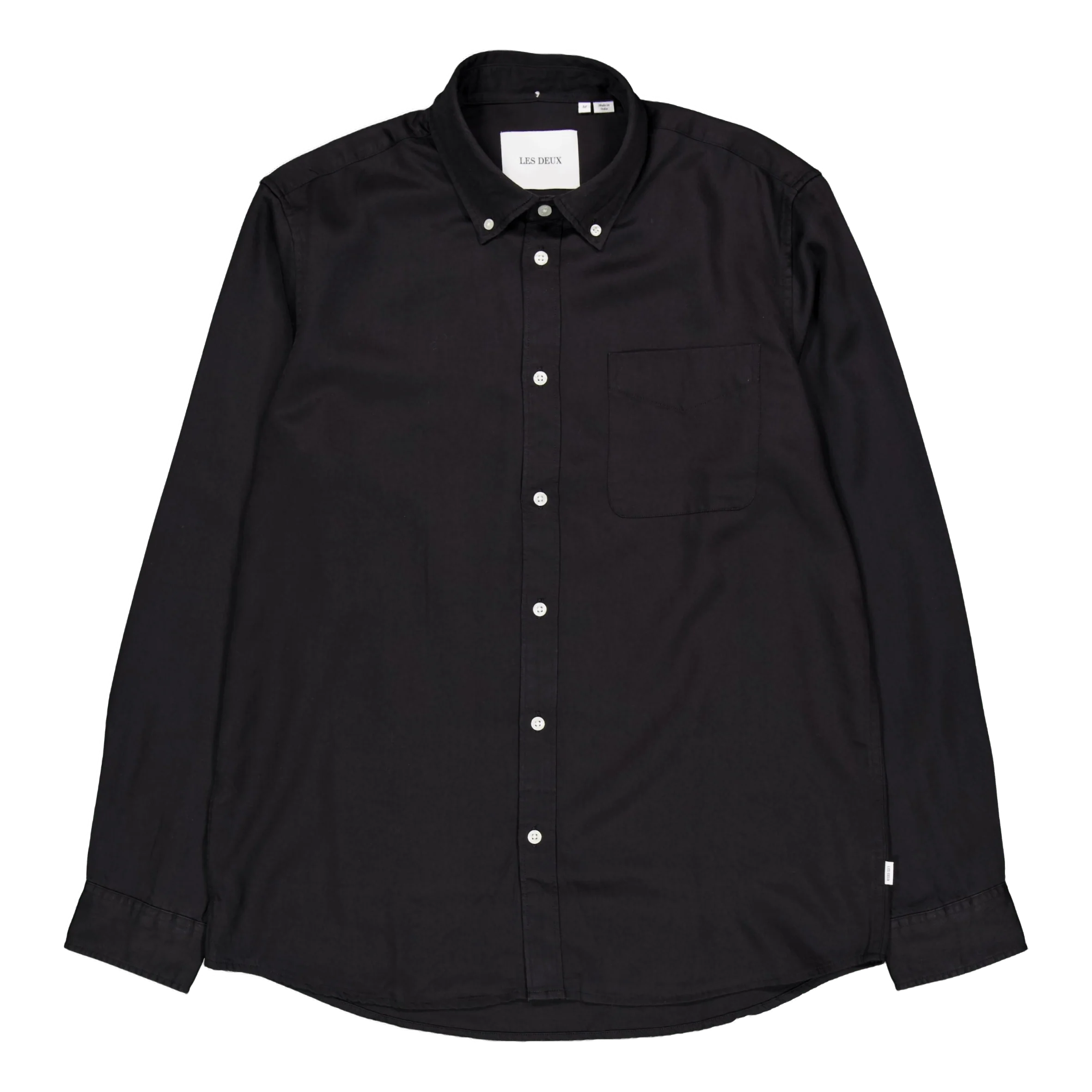 Kent Tencel Shirt Black - Image 2