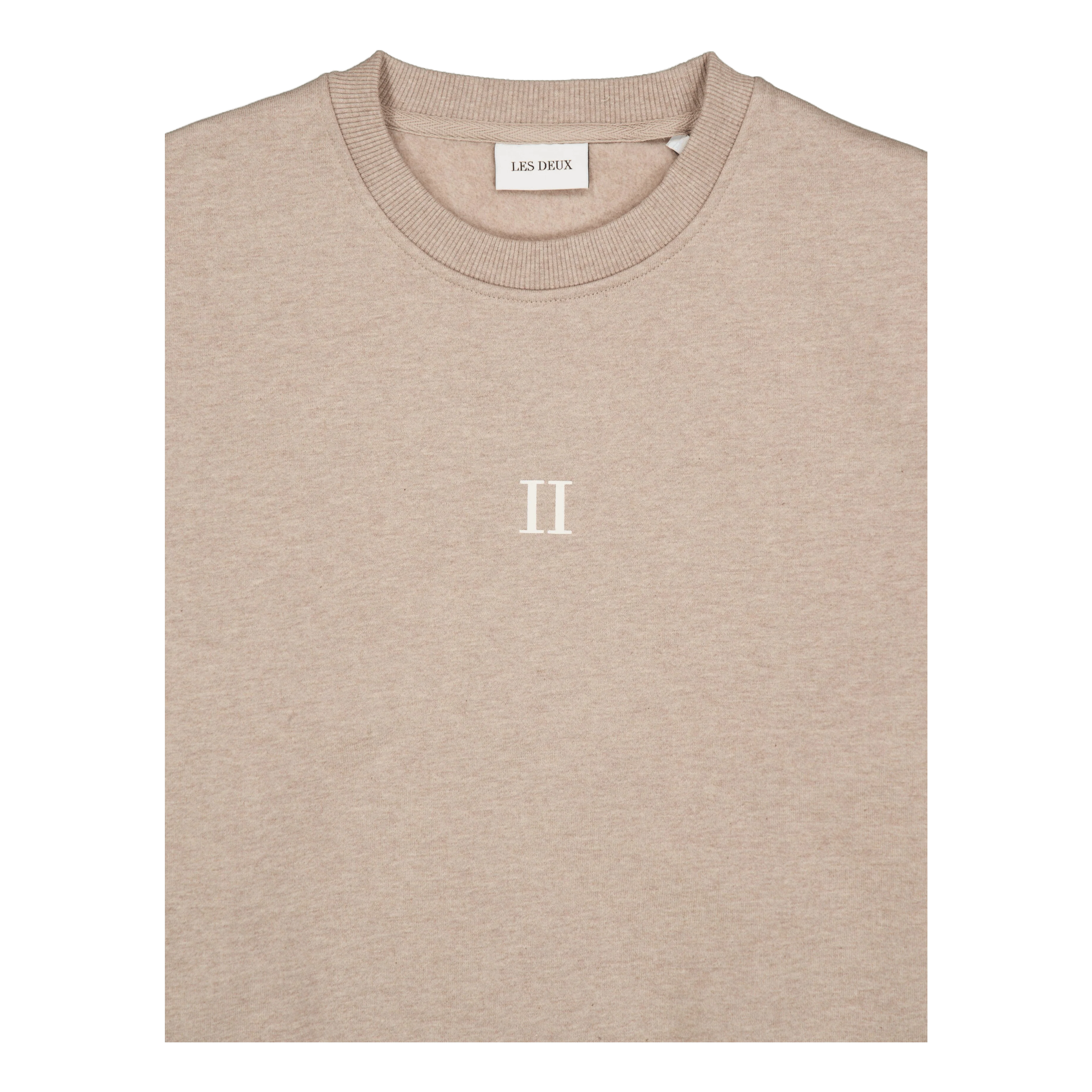 Mini Encore Sweatshirt 2.0 Dark Sand Melange/ivory - Image 3