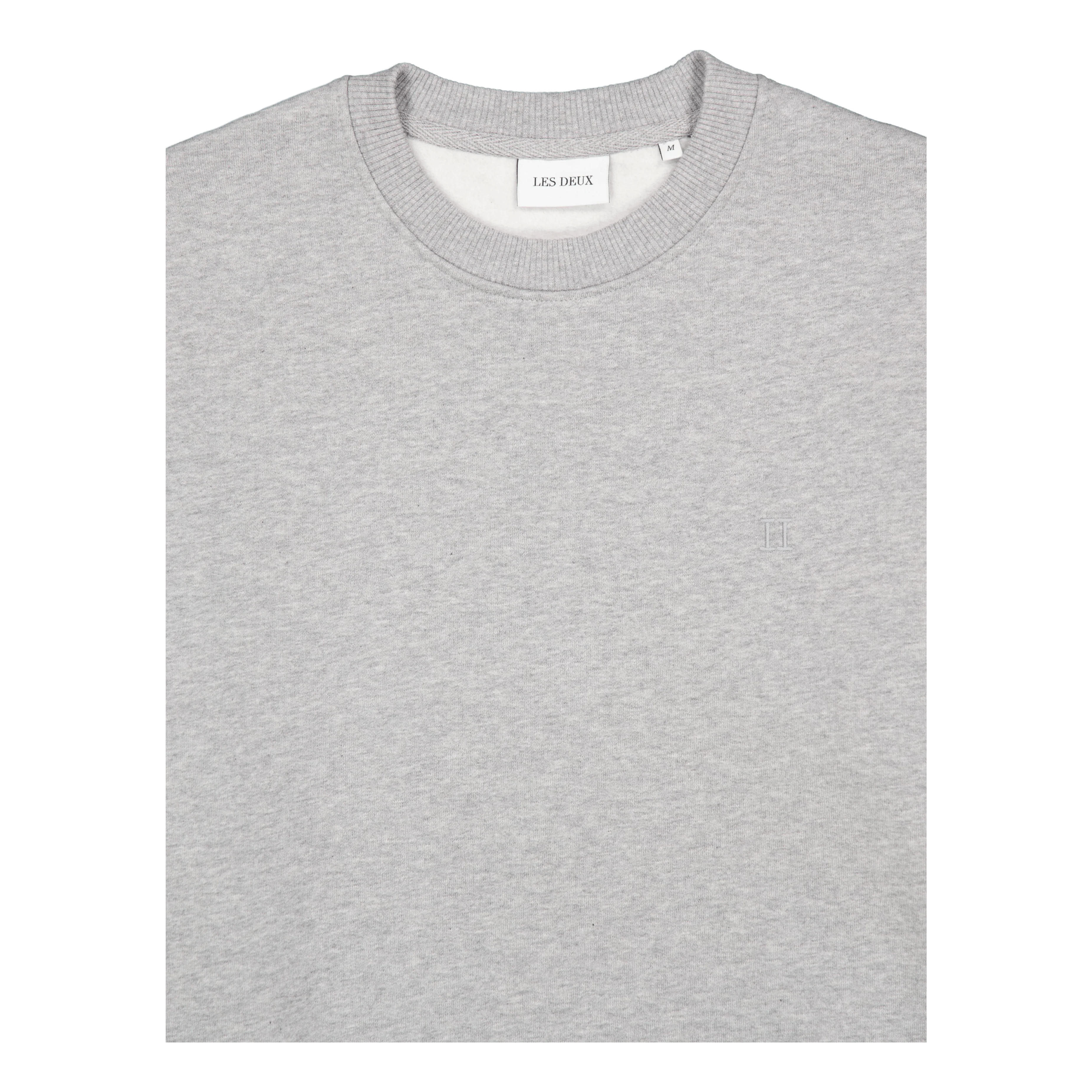 NĂžrregaard Tonal Sweatshirt Grey Melange - Image 3