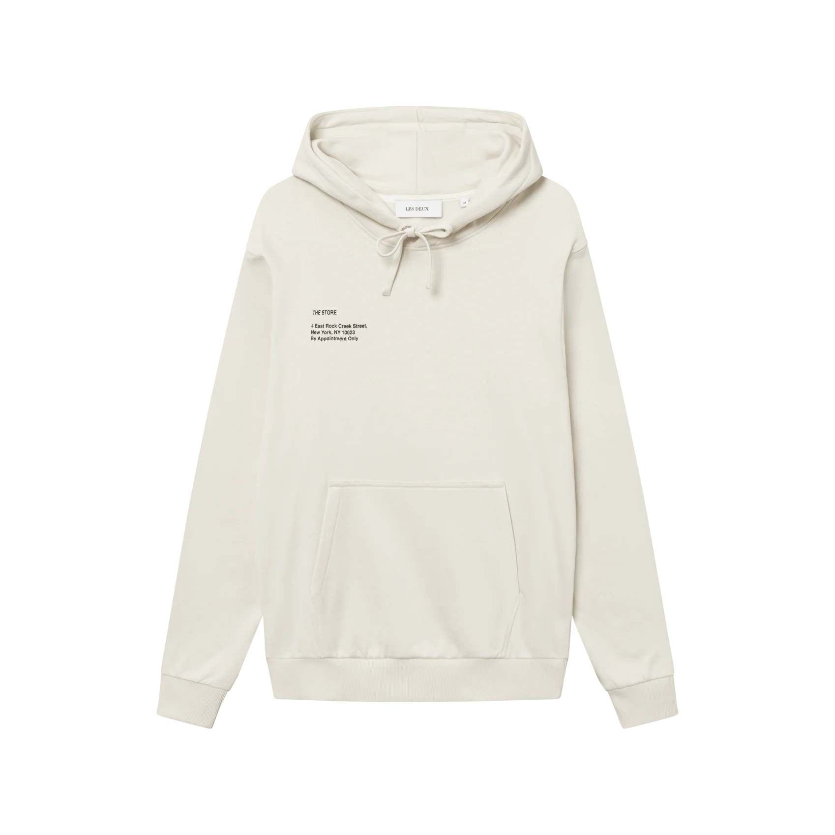 Neighborhood Hoodie Ivory/black