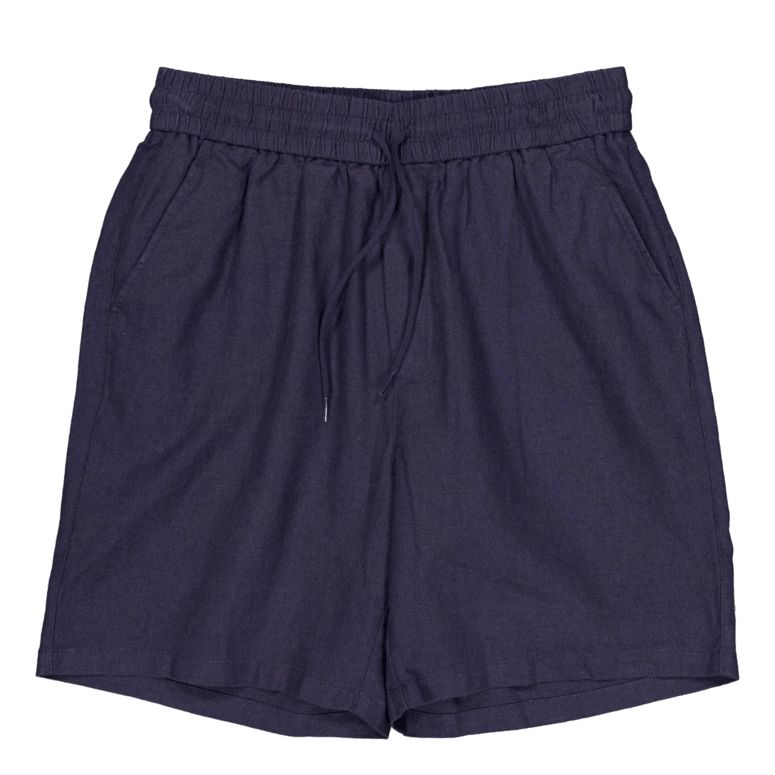 Otto Linen Shorts Dark Navy - Image 2