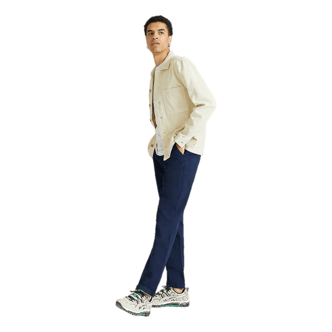 Les Deux Pino Linen Pants Dark - Image 3