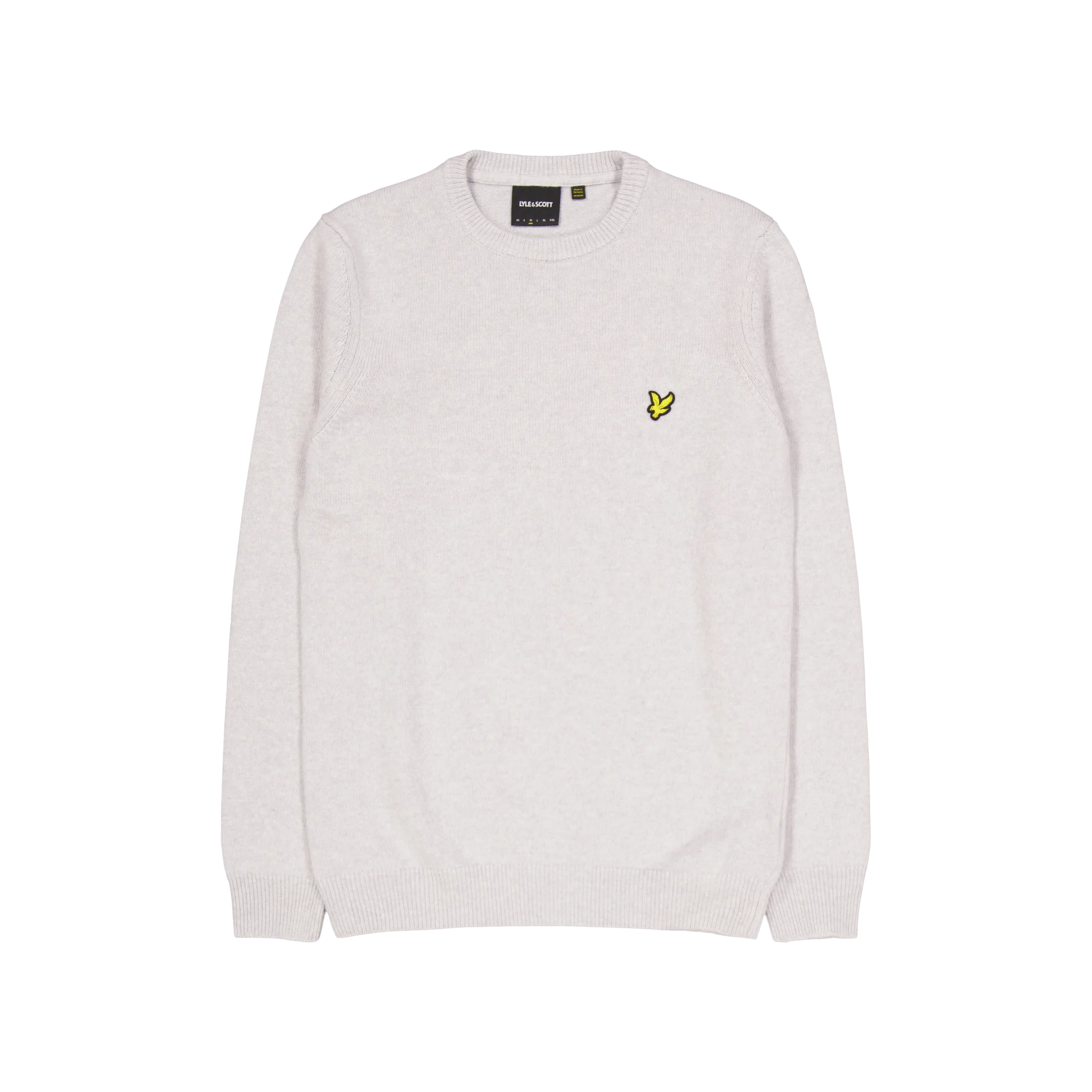 Crew Neck Lambswool Blend Jump X113  Marl