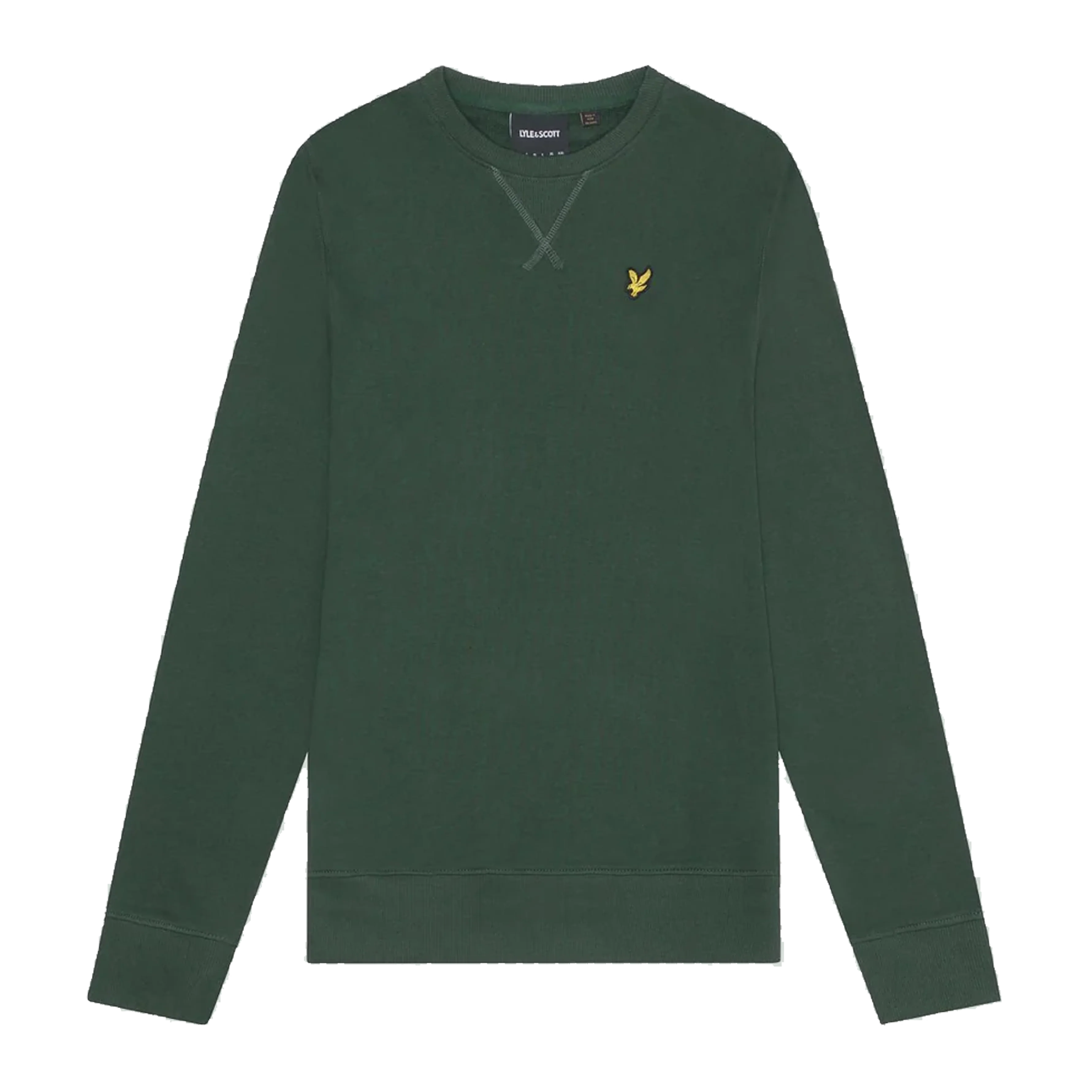 Crew Neck Sweatshirt X311 Argyle Teal - Image 3