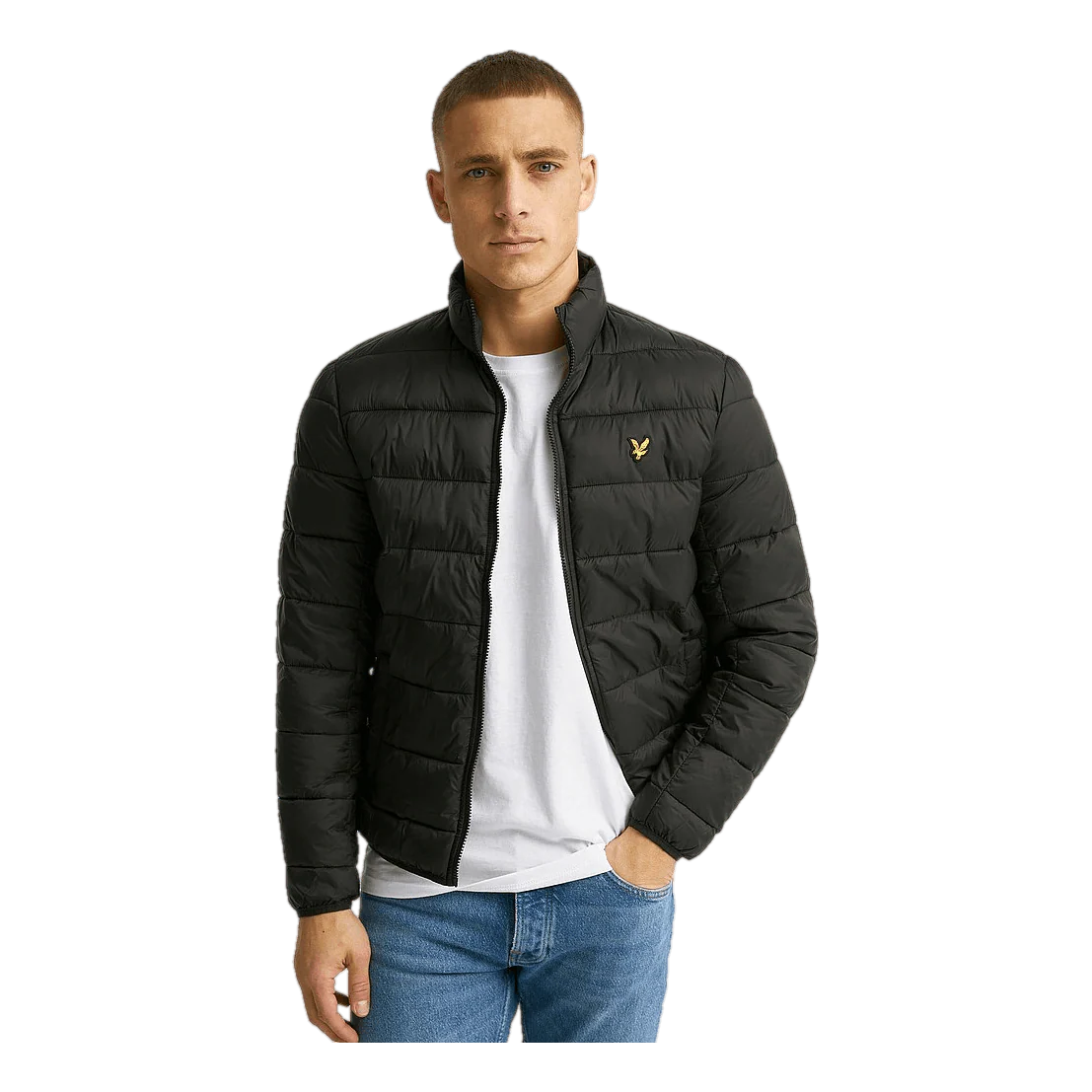 Lyle & Scott Lightweight Padded Jacket Jet - Image 4