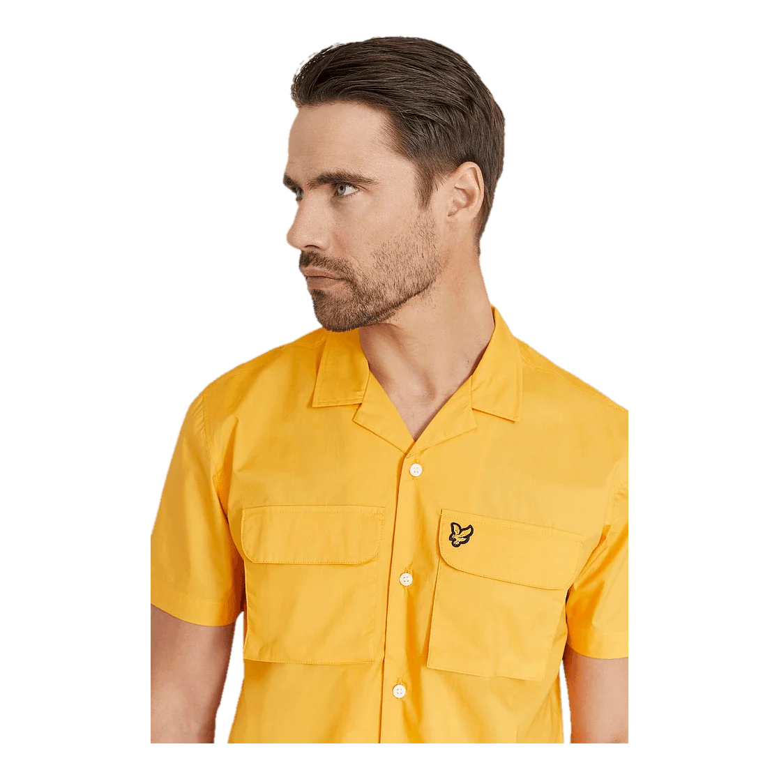 Lyle & Scott Utility Pocket Shirt W103 Sunflower