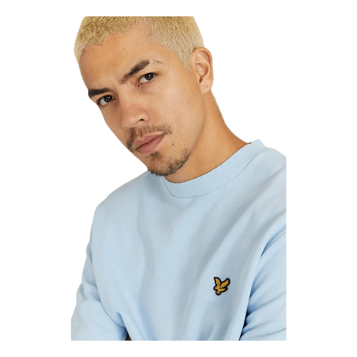 Lyle & Scott Washed Crew Neck Sweatshirt Fresh - Image 4