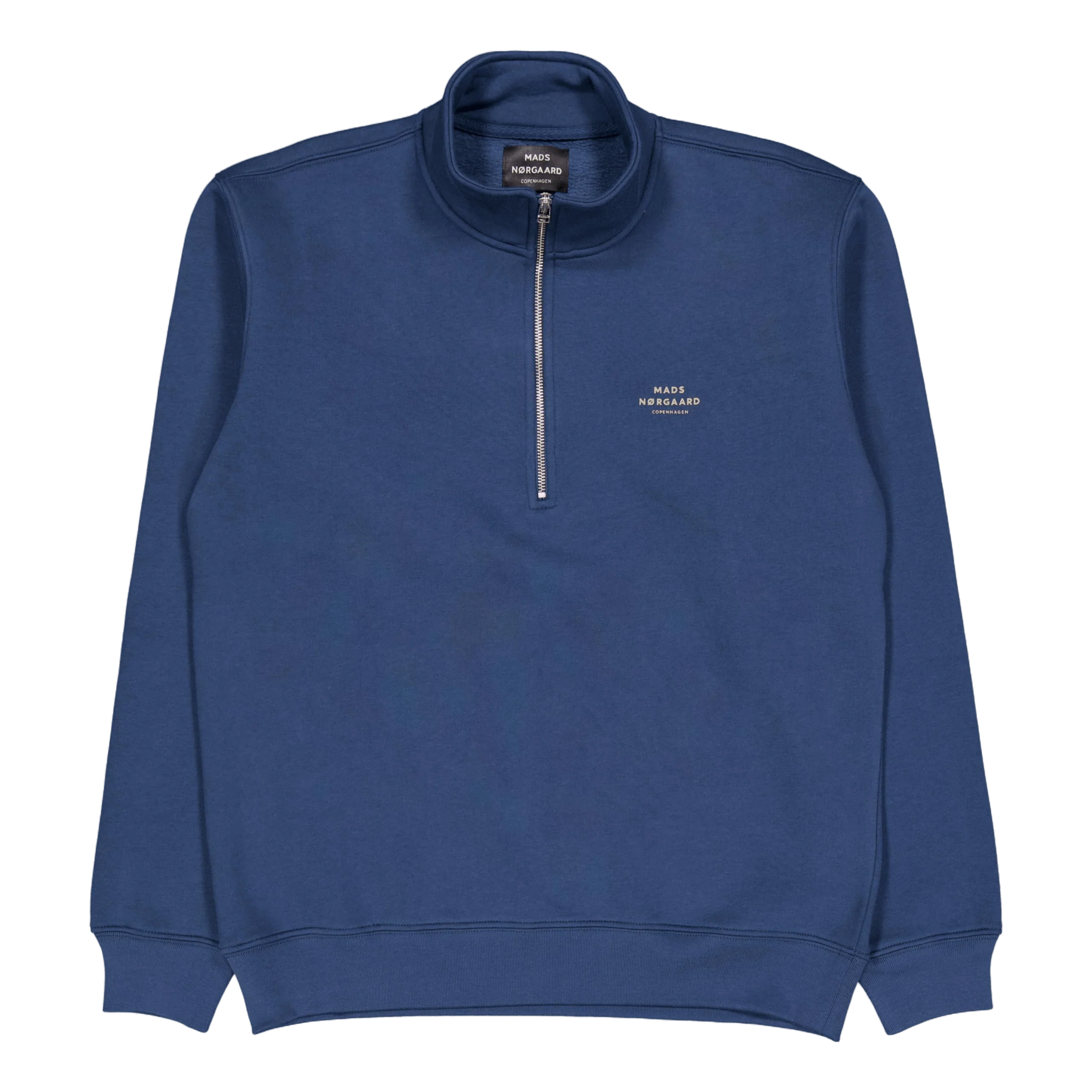 Standard Half Zip Logo Sweat 8045 Midnight Navy