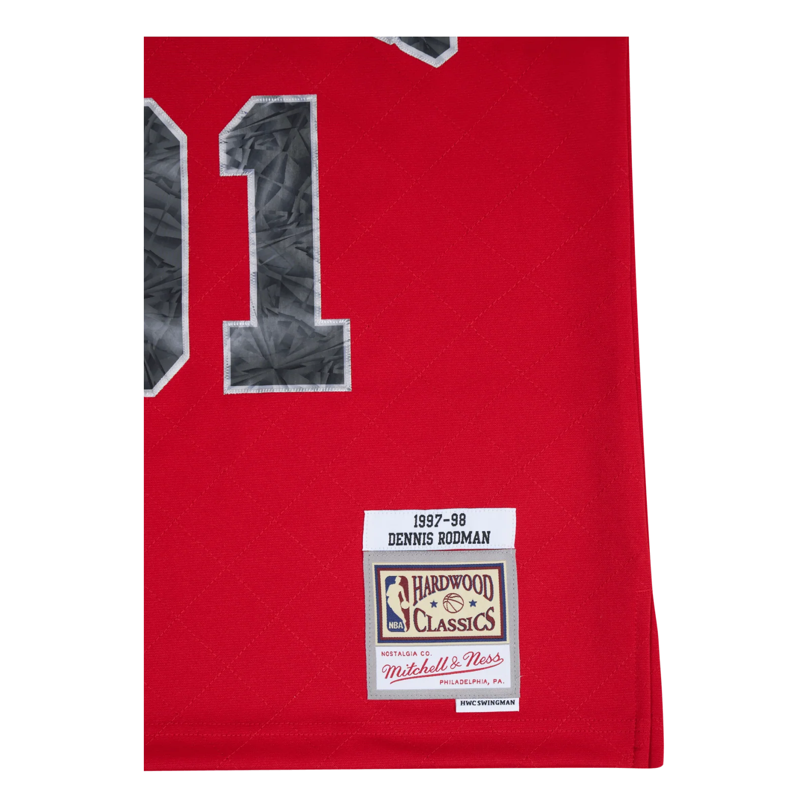 Bulls 75th Anniversary Swingman Jersey - Rodman - Image 4