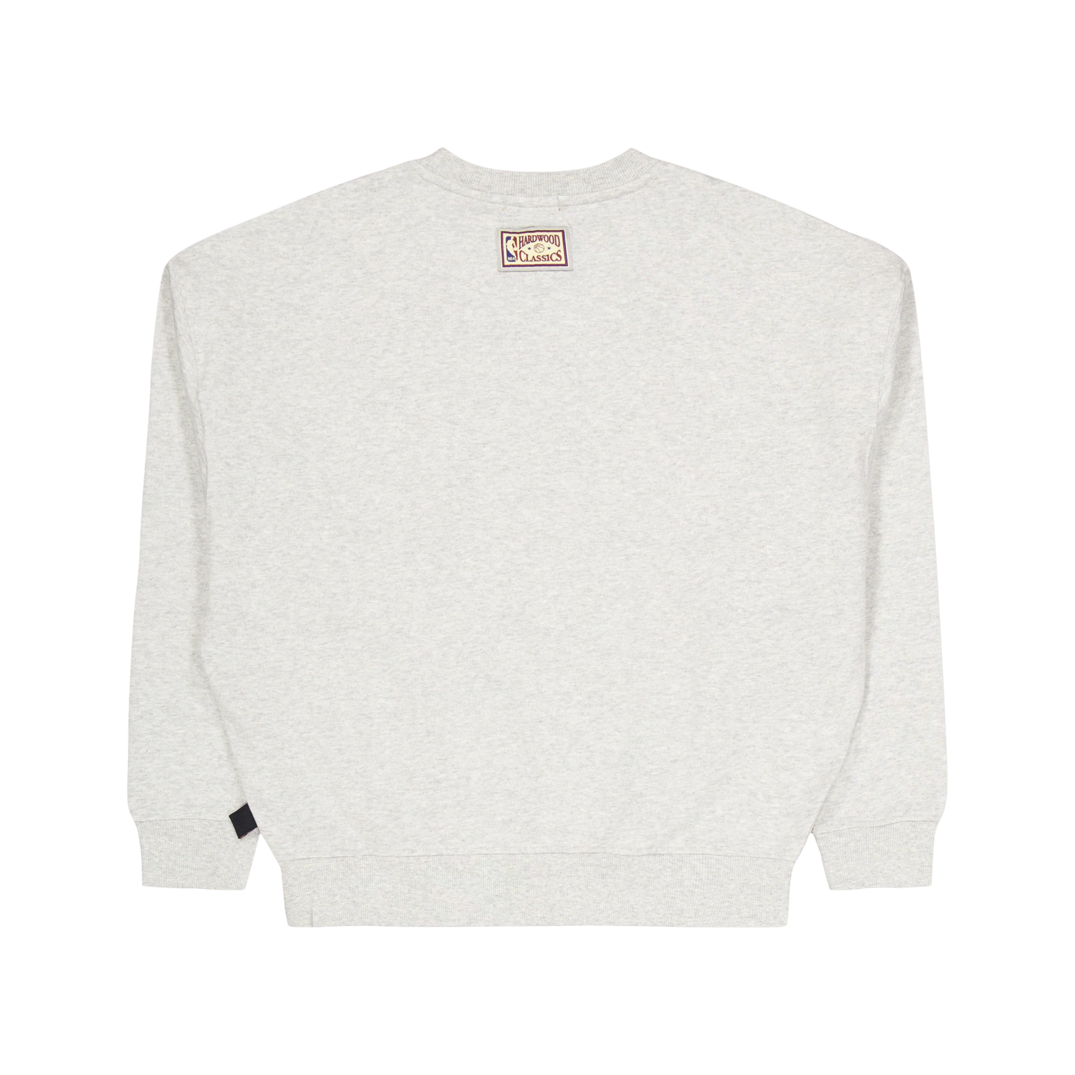 76ers Womens Logo Lt Crew 3.0 Grey Heather - Image 2