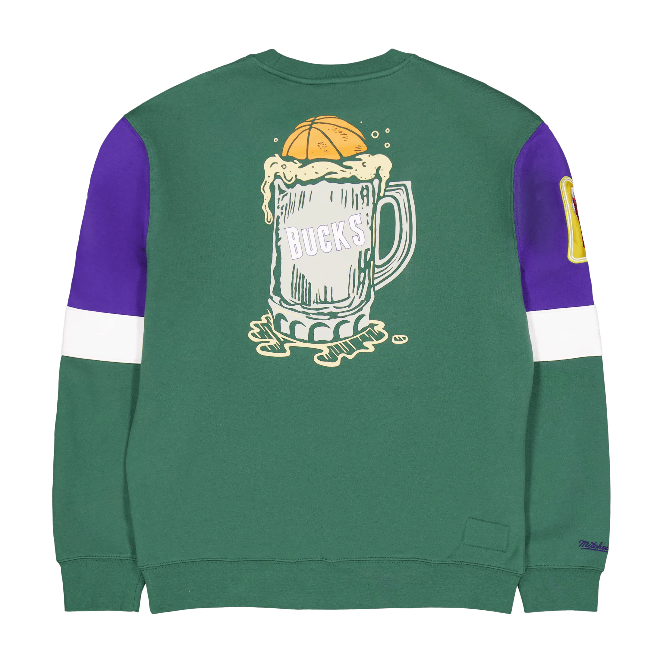 Bucks All Over Crew 3.0 Burgundy/green - Image 2