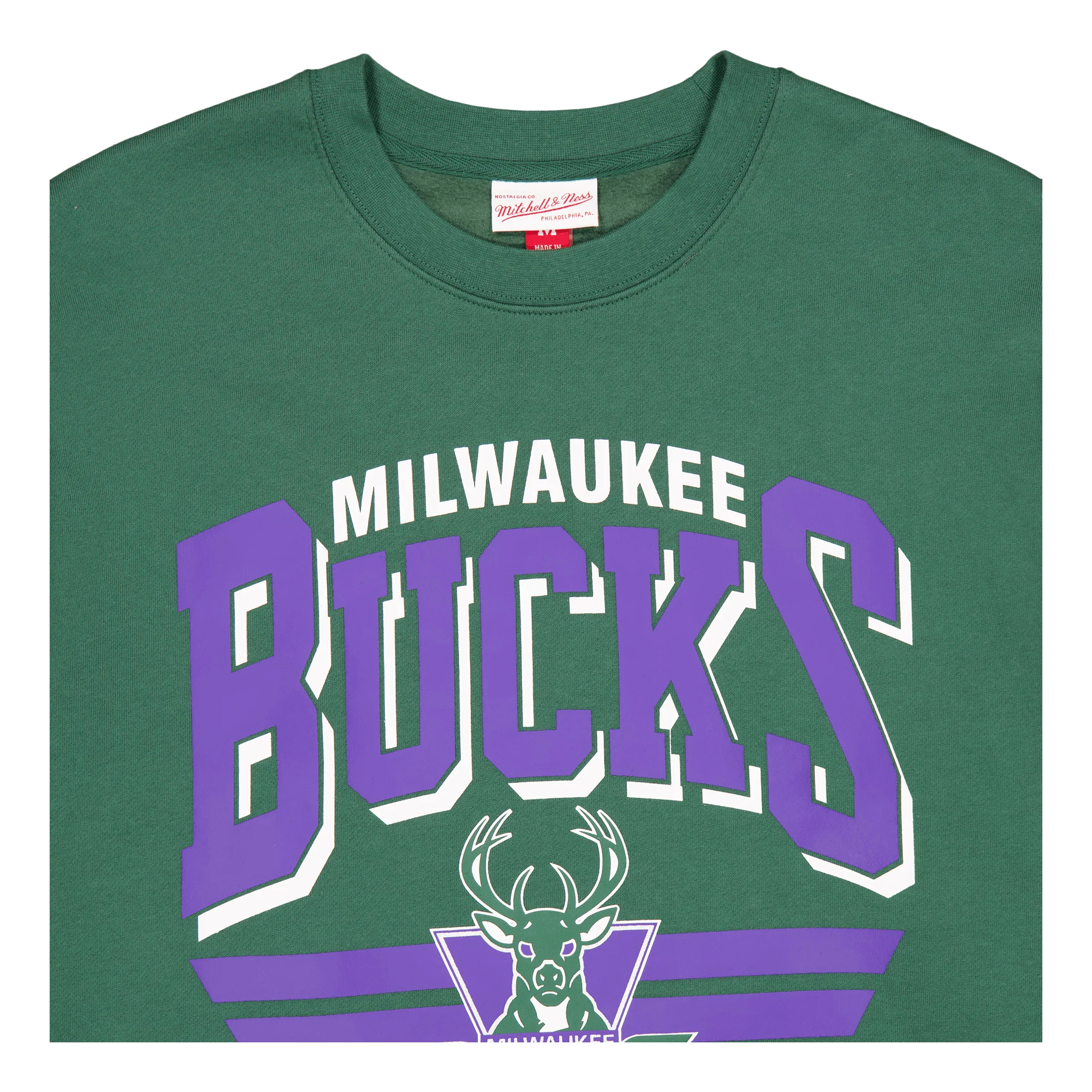 Bucks All Over Crew 3.0 Burgundy/green - Image 3