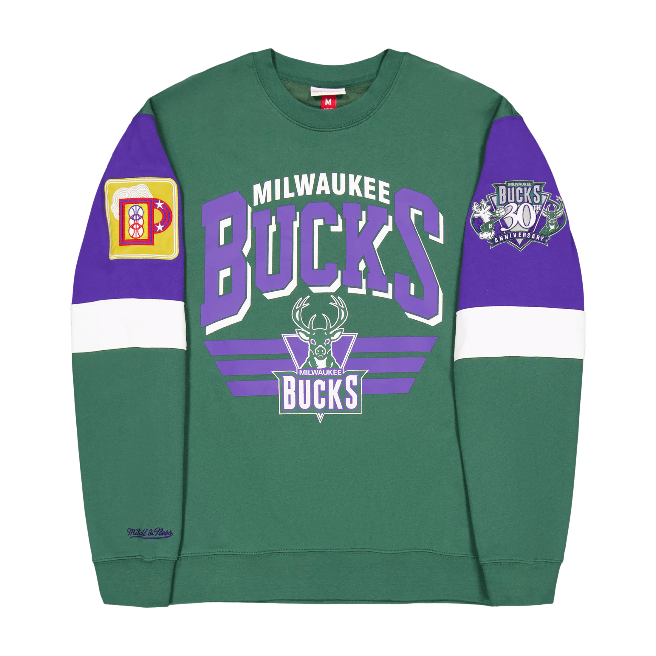 Bucks All Over Crew 3.0 Burgundy/green - Image 4