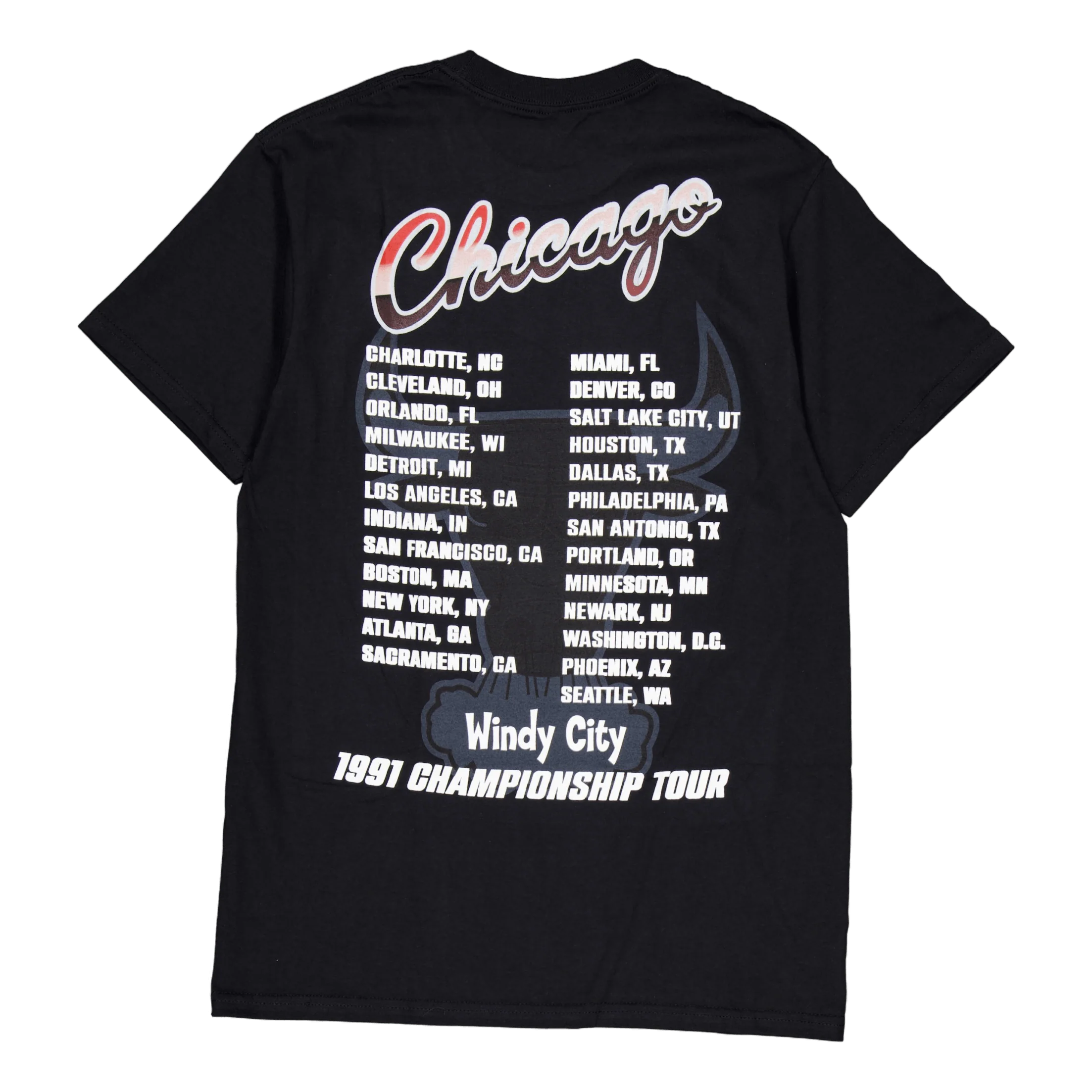 Bulls Rock On Tour Ss Tee Hwc Black - Image 2