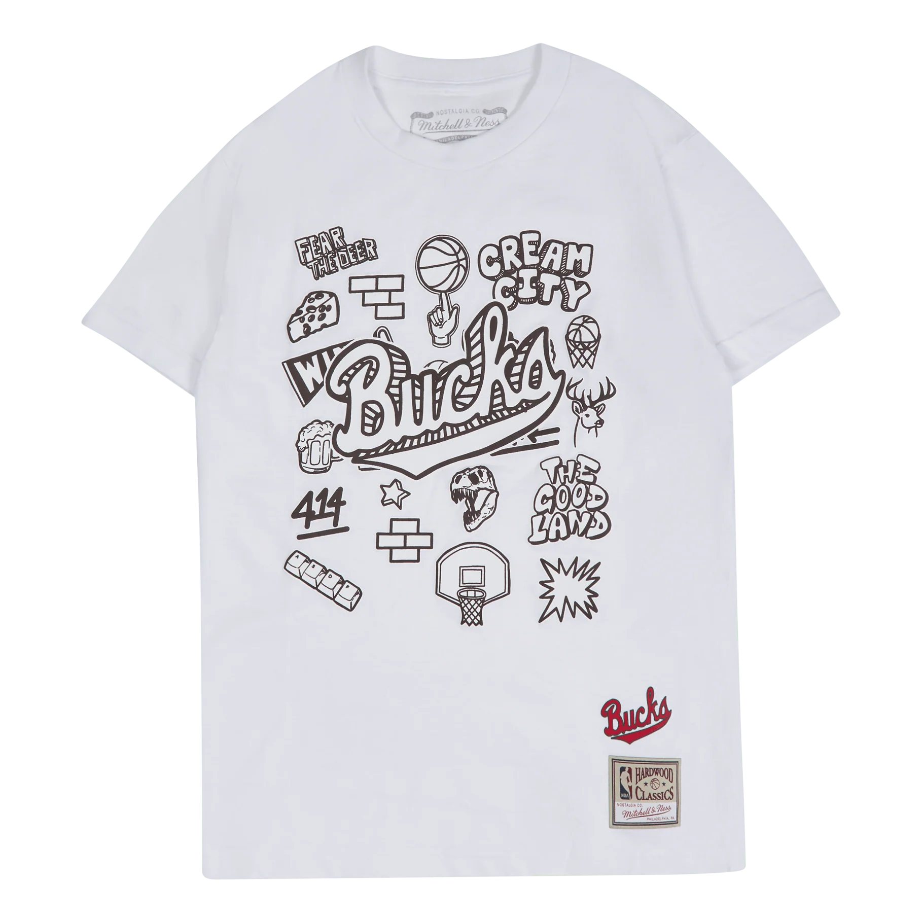 Bucks Doodle Ss Tee