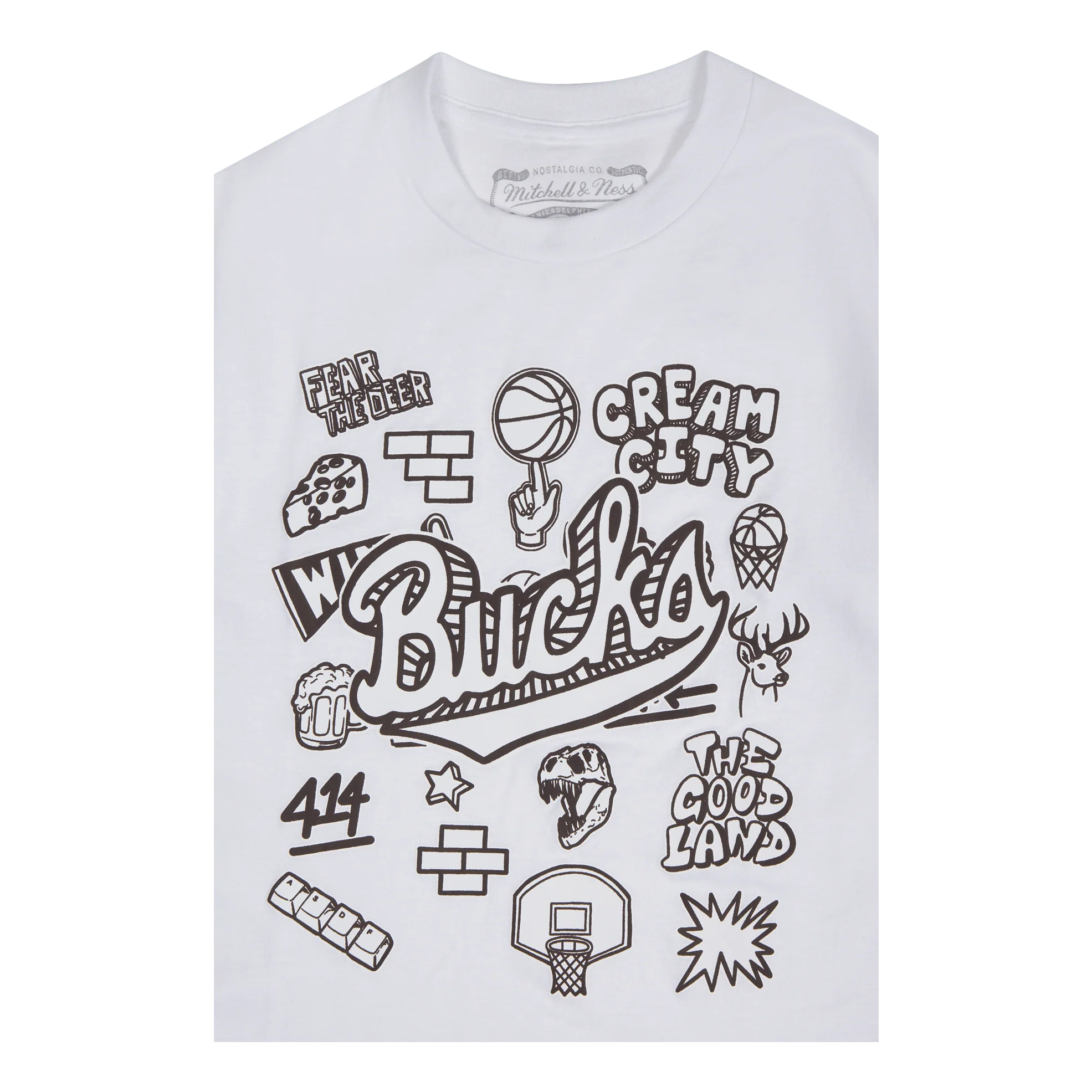 Bucks Doodle Ss Tee - Image 3