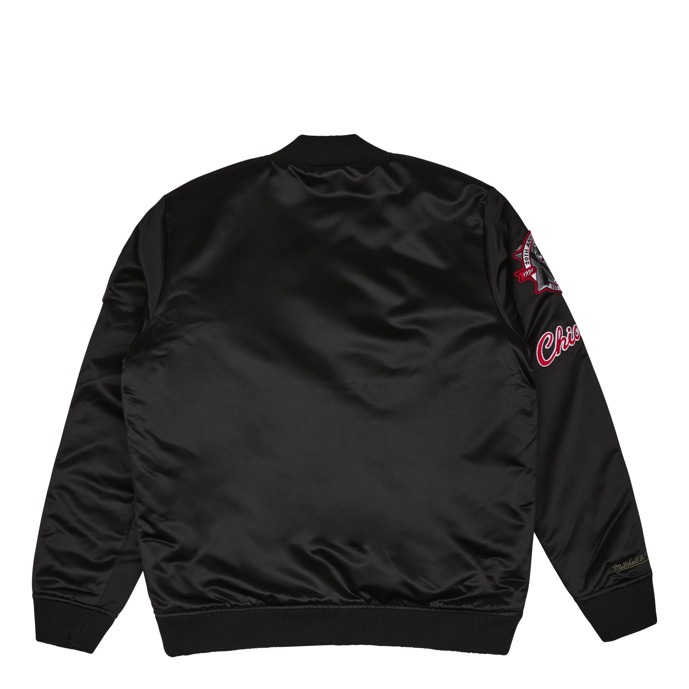 Bulls Flight Satin Bomber Jacket - Image 2