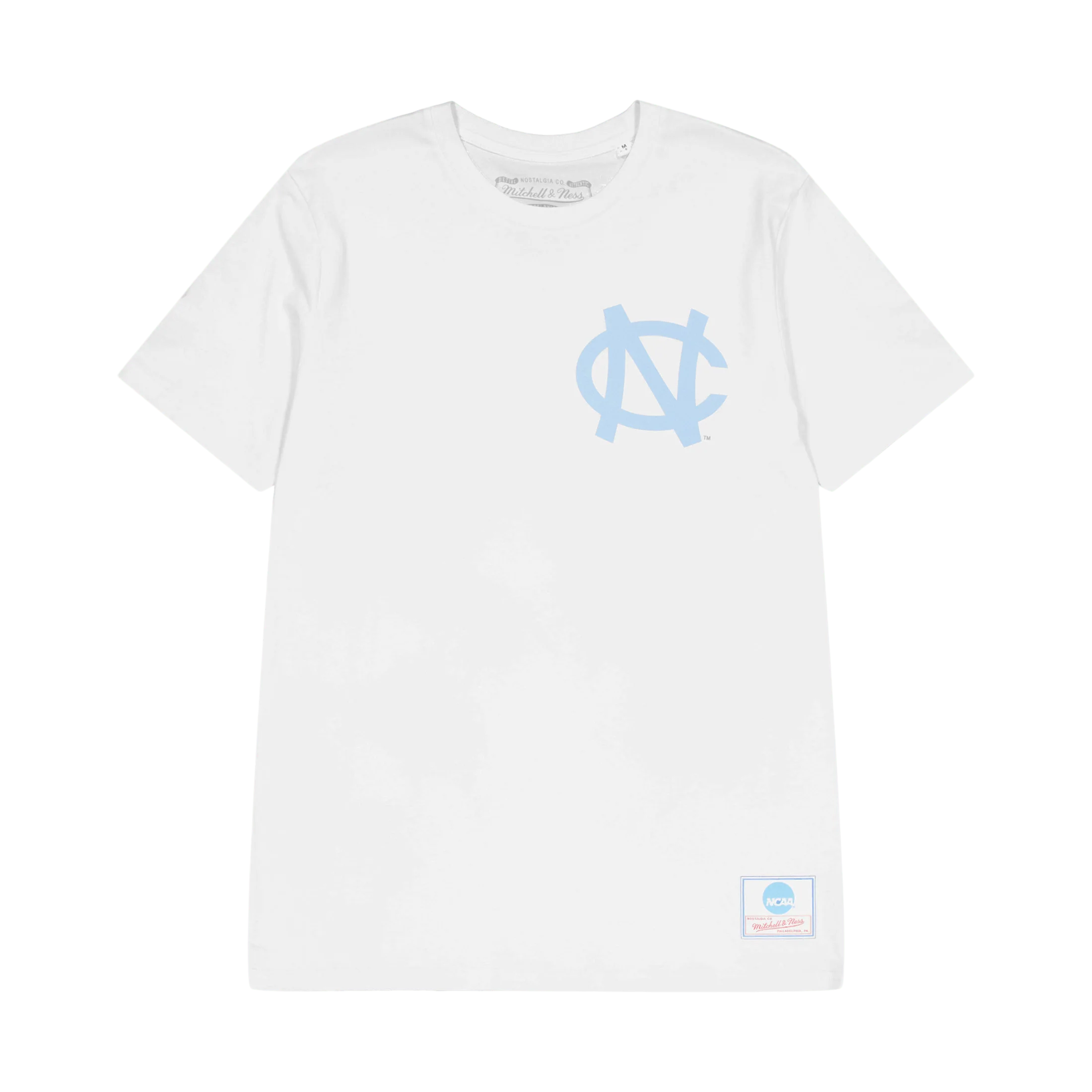 Large Left Chest Logo Tee White