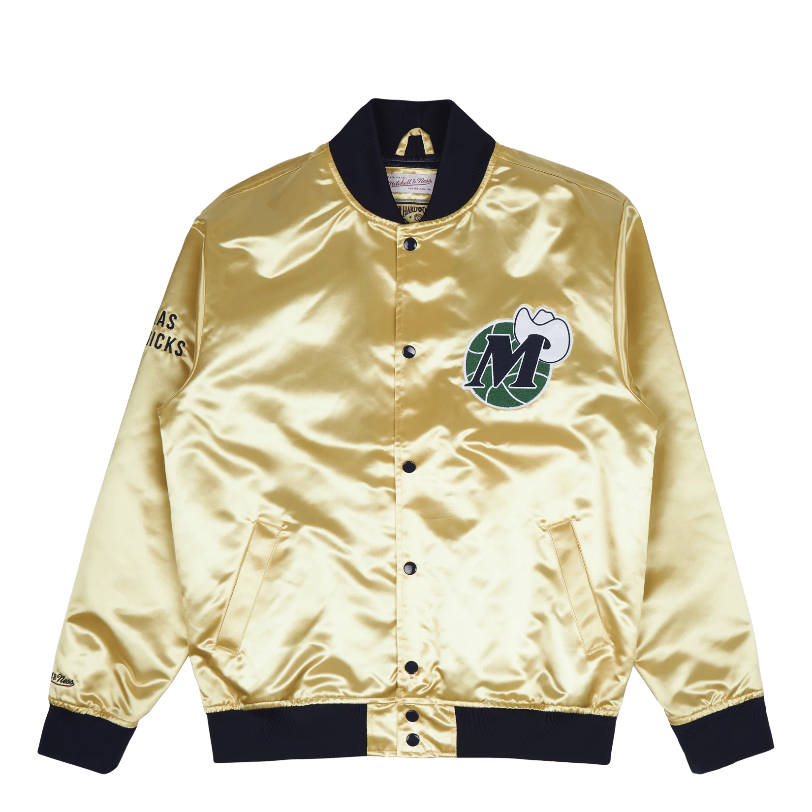 Mavs Lightweight Satin Jacket