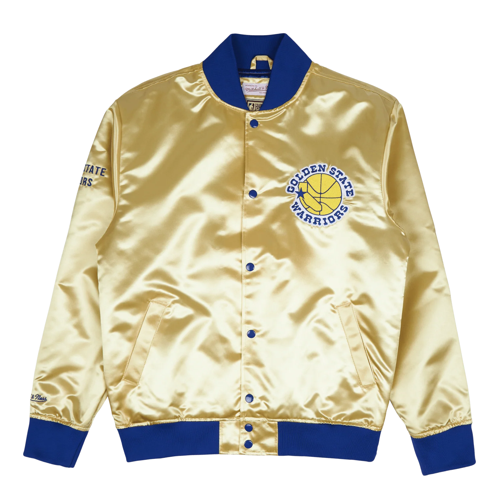 Warriors Lightweight Satin Jacket