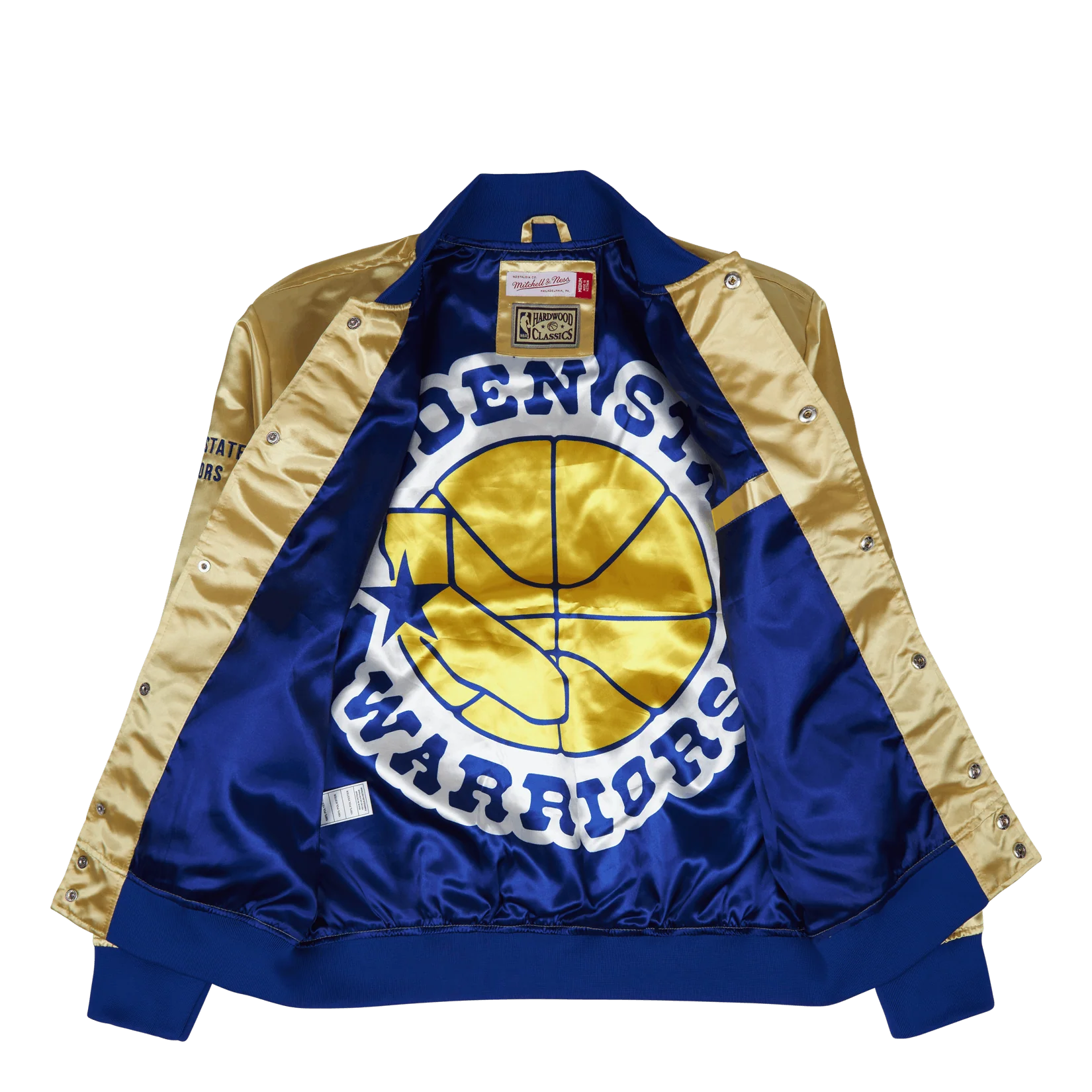 Warriors Lightweight Satin Jacket - Image 4