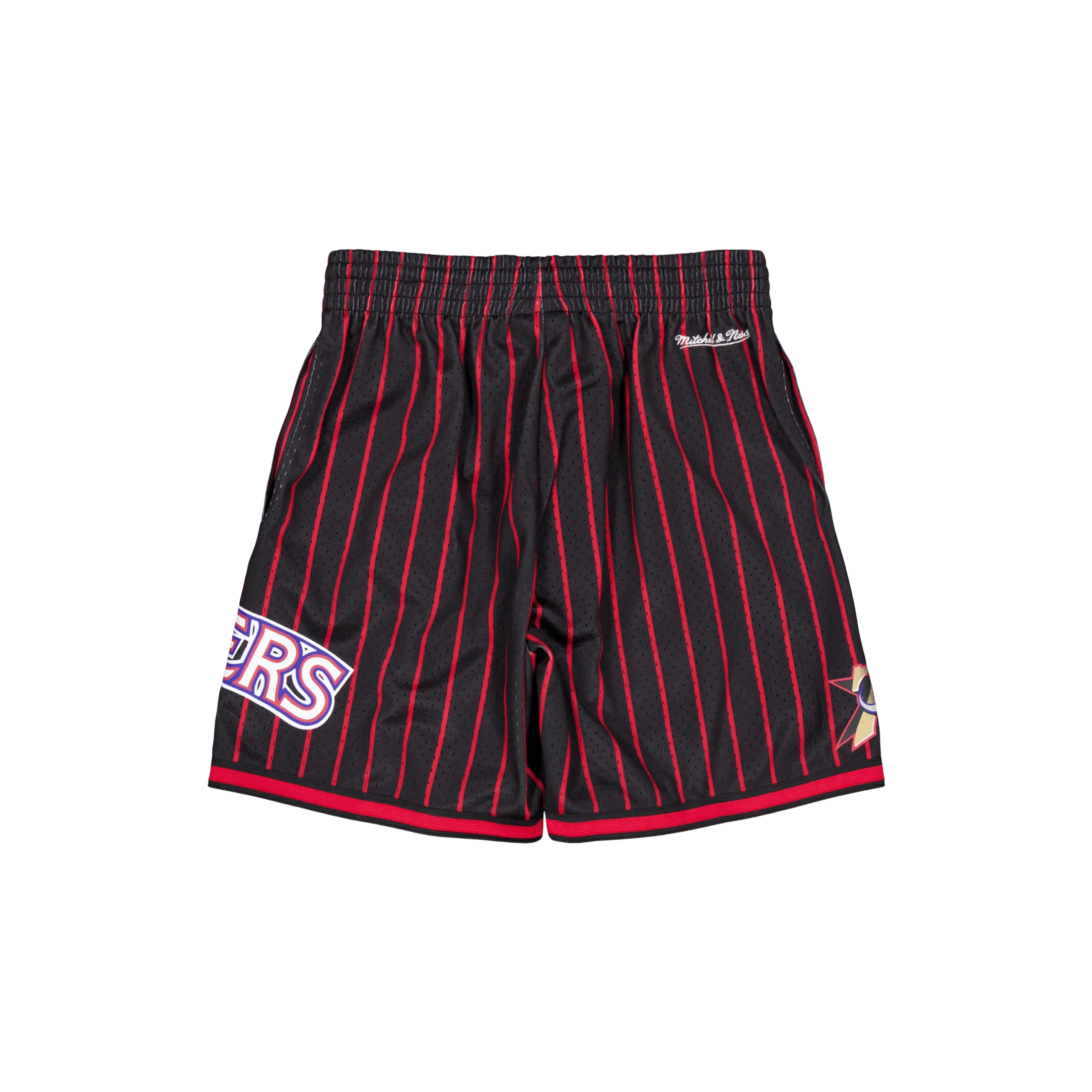 M&n City Collection Mesh Short Black/red - Image 2