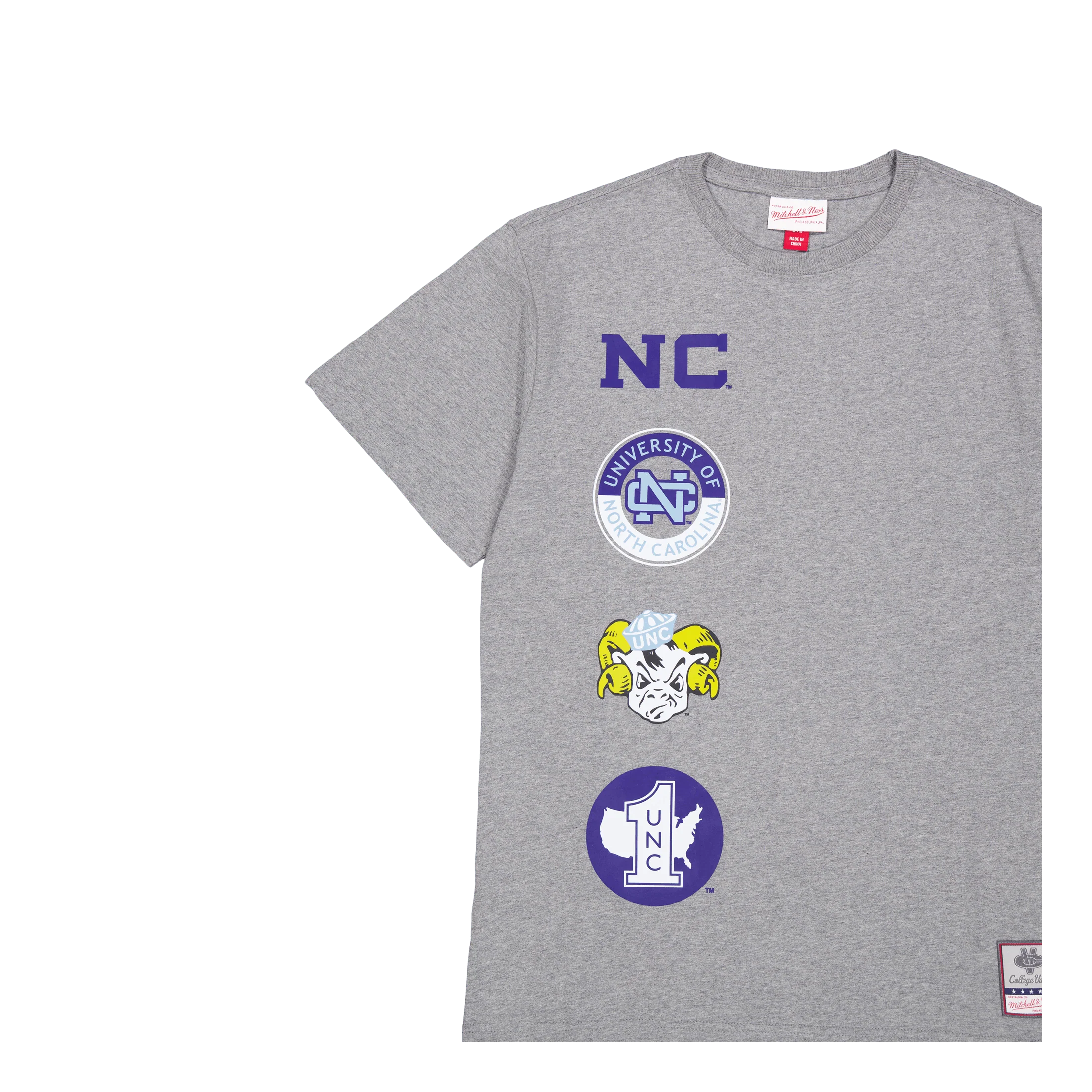 M&n City Collection S/s Tee Grey Heather - Image 3