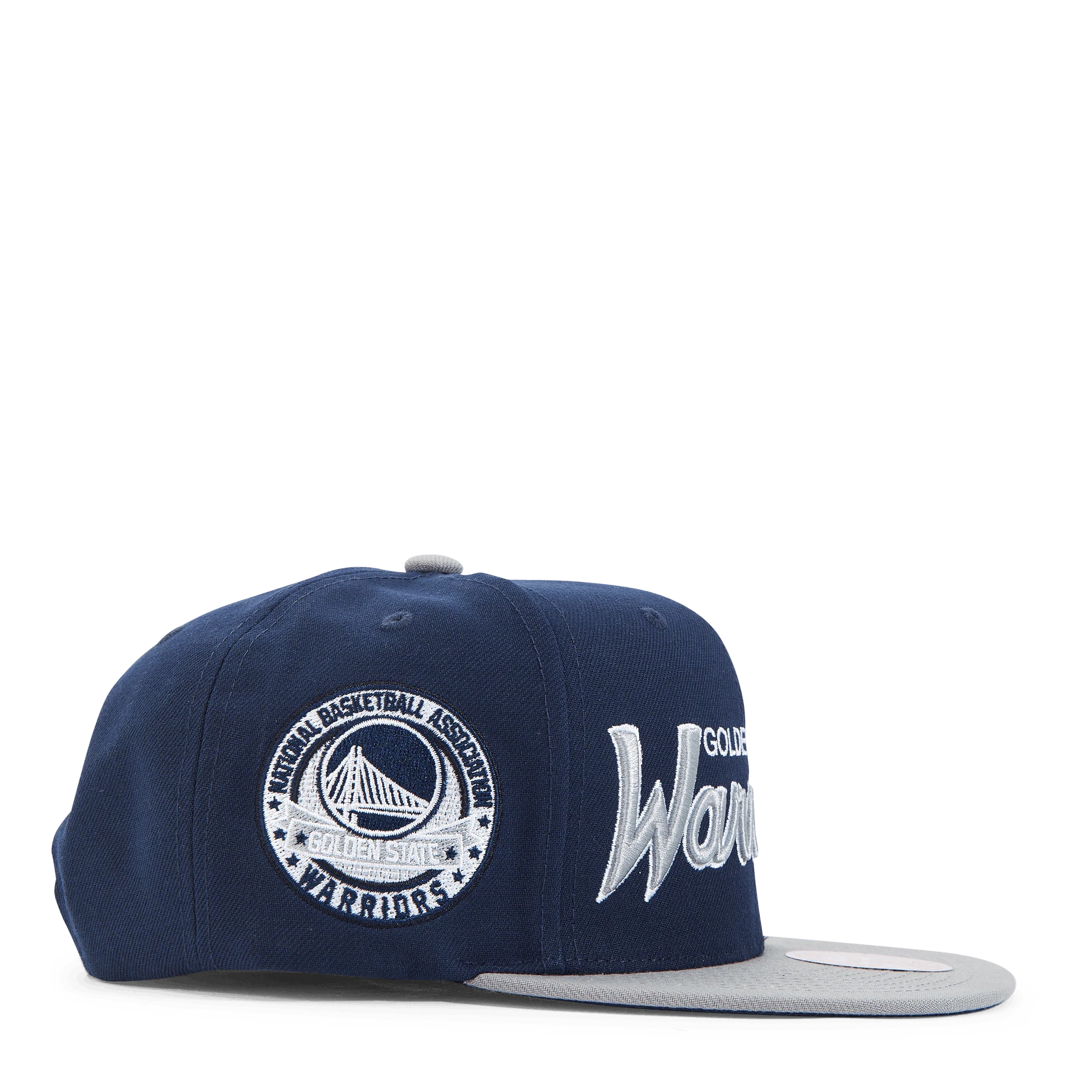 Warriors Navy Spirit Script Snapback - Image 4
