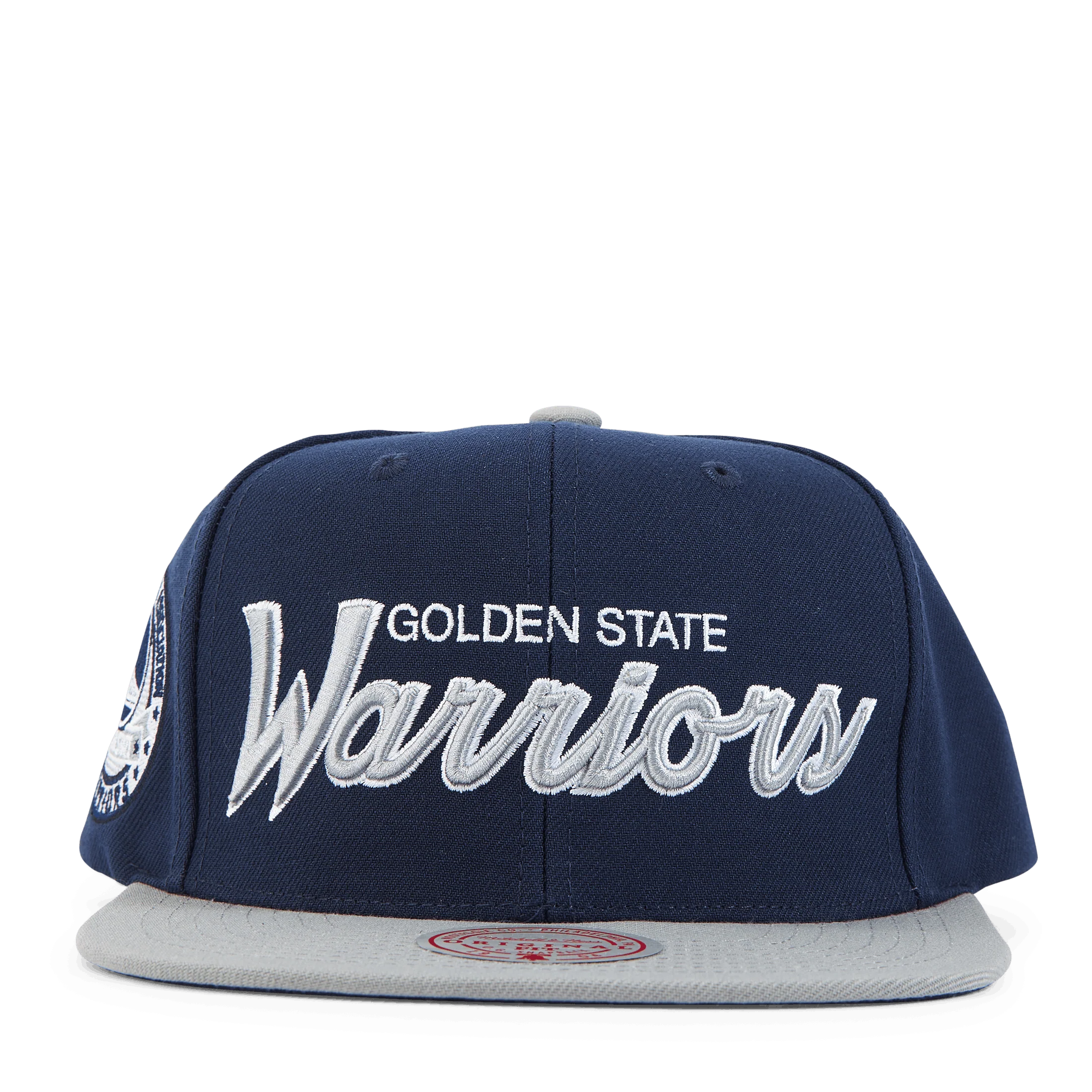 Warriors Navy Spirit Script Snapback - Image 5