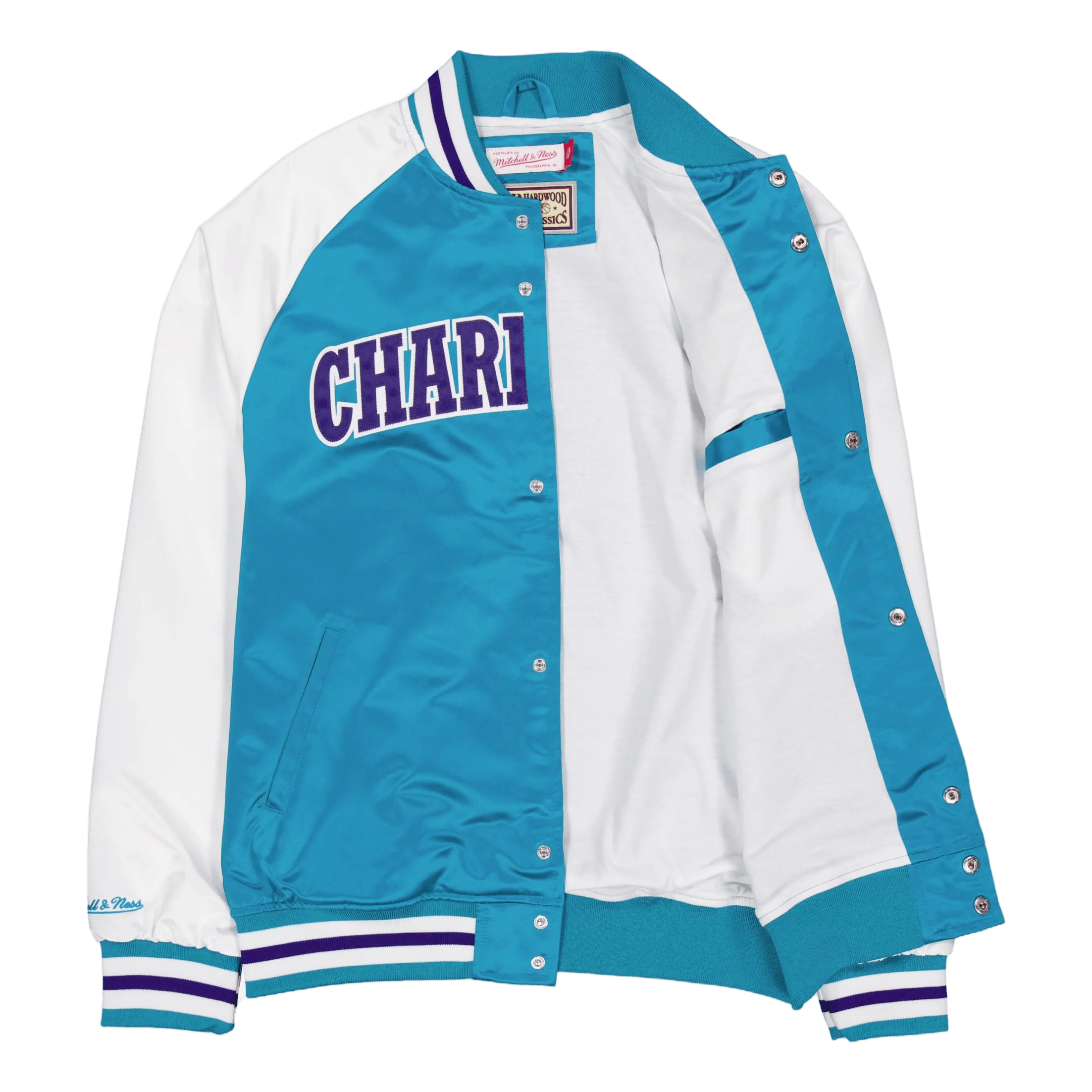 Primetime Lightweight Satin Ja Hornets Blue - Image 4