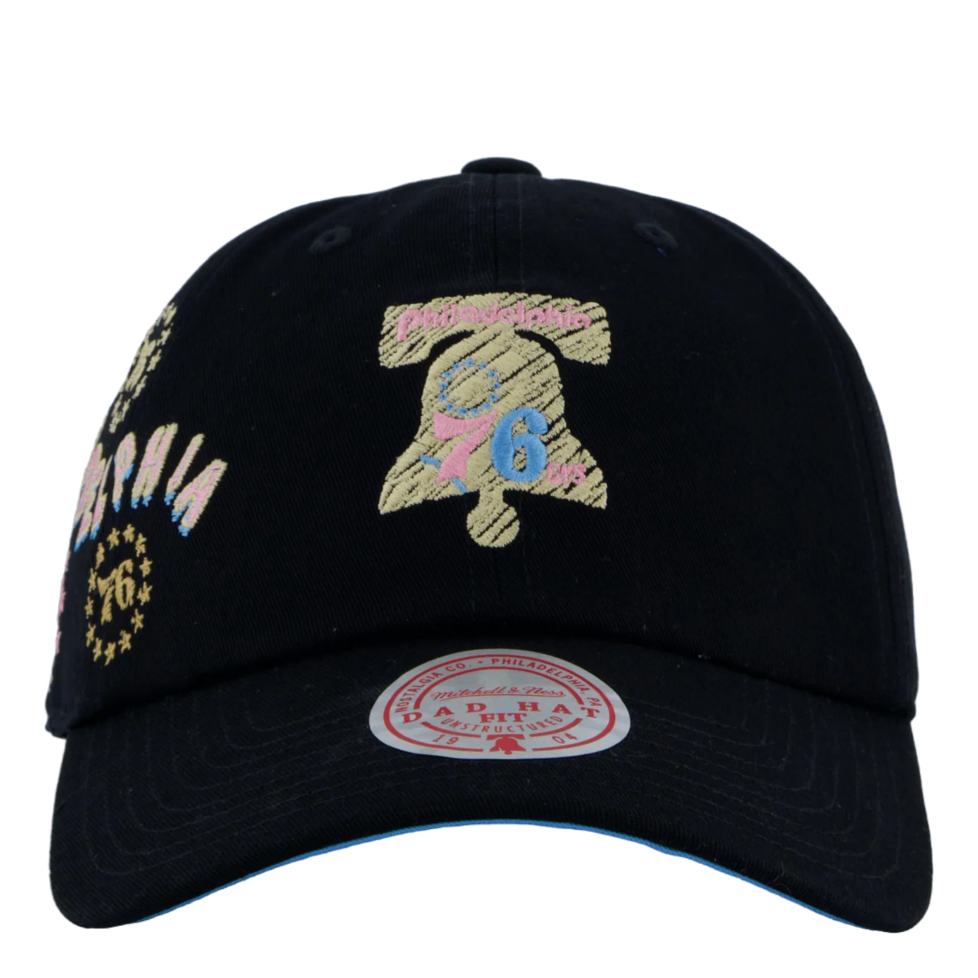 76ers Sidewalk Sketch Strapback HWC - Image 5