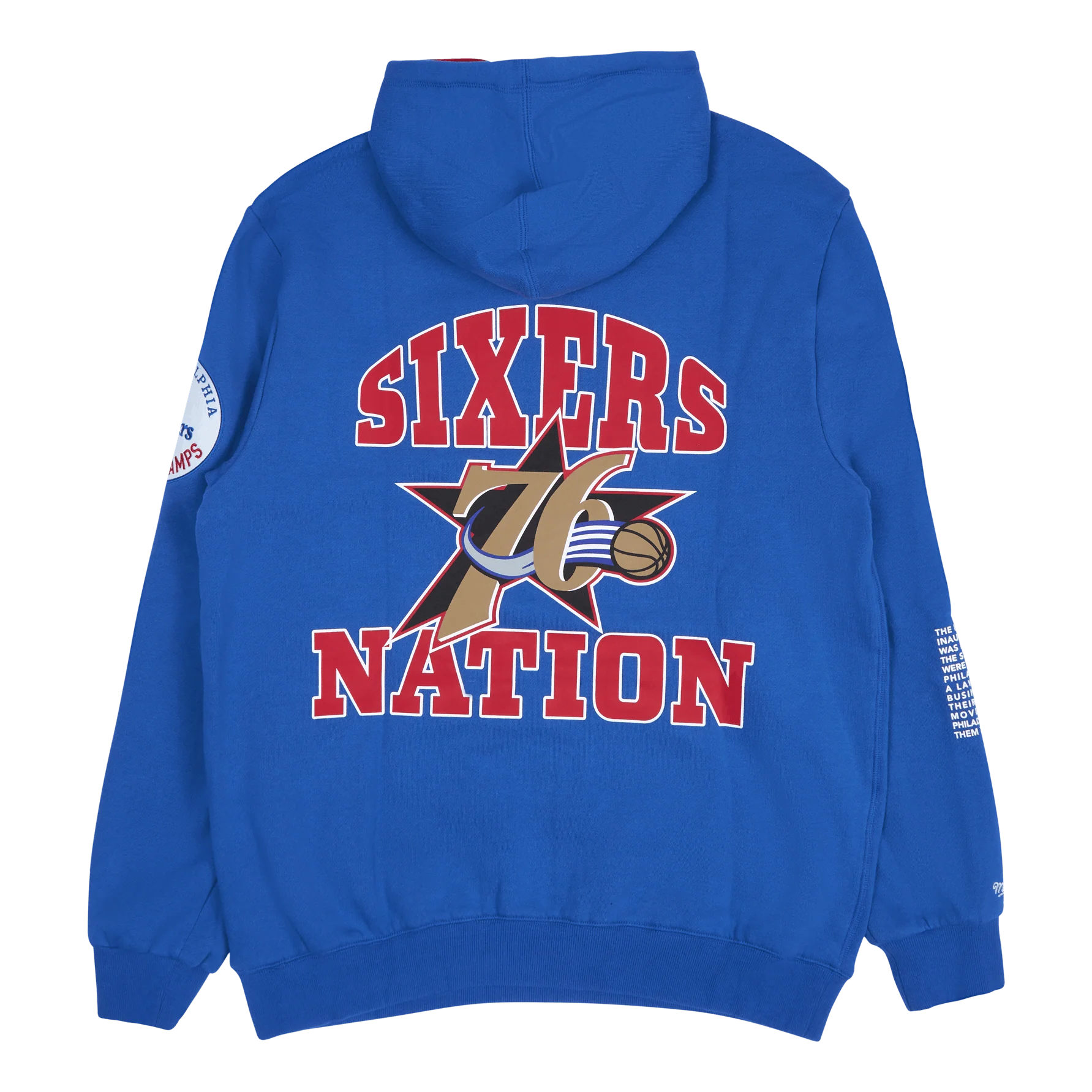 76ers Team Origins Fleece Hoodie - Image 2