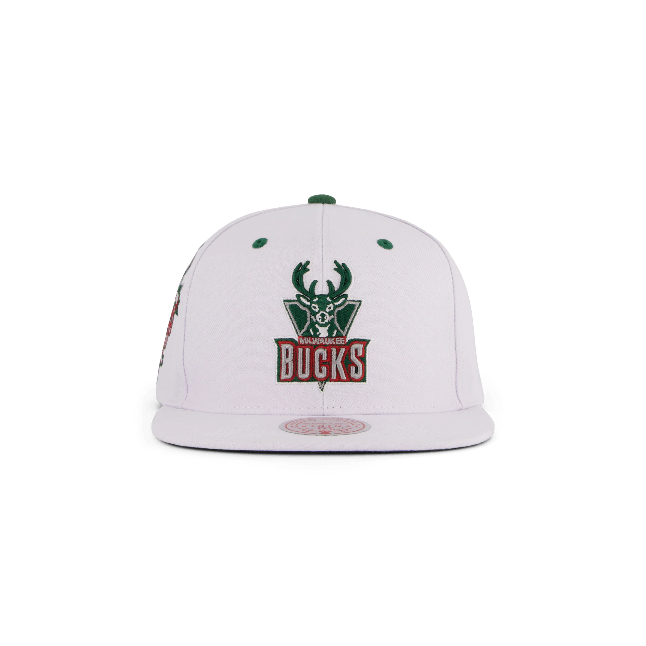 Bucks White Team Color Snapback HWC - Image 5
