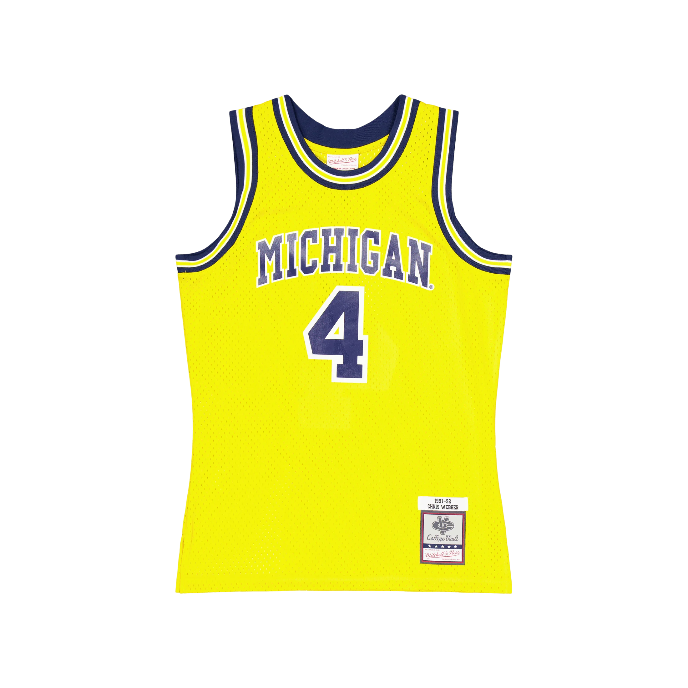Wolverines Swingman Jersey Web Yellow