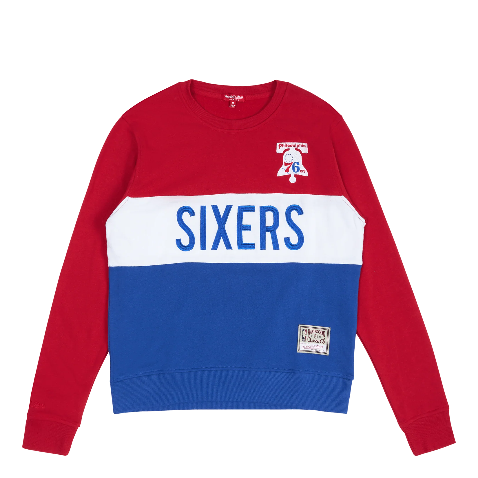 Women's 76ers Color Block Crew 2.0