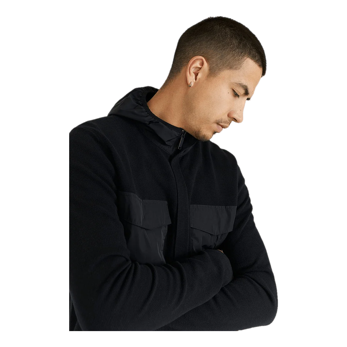 Hybrid Hood Knit