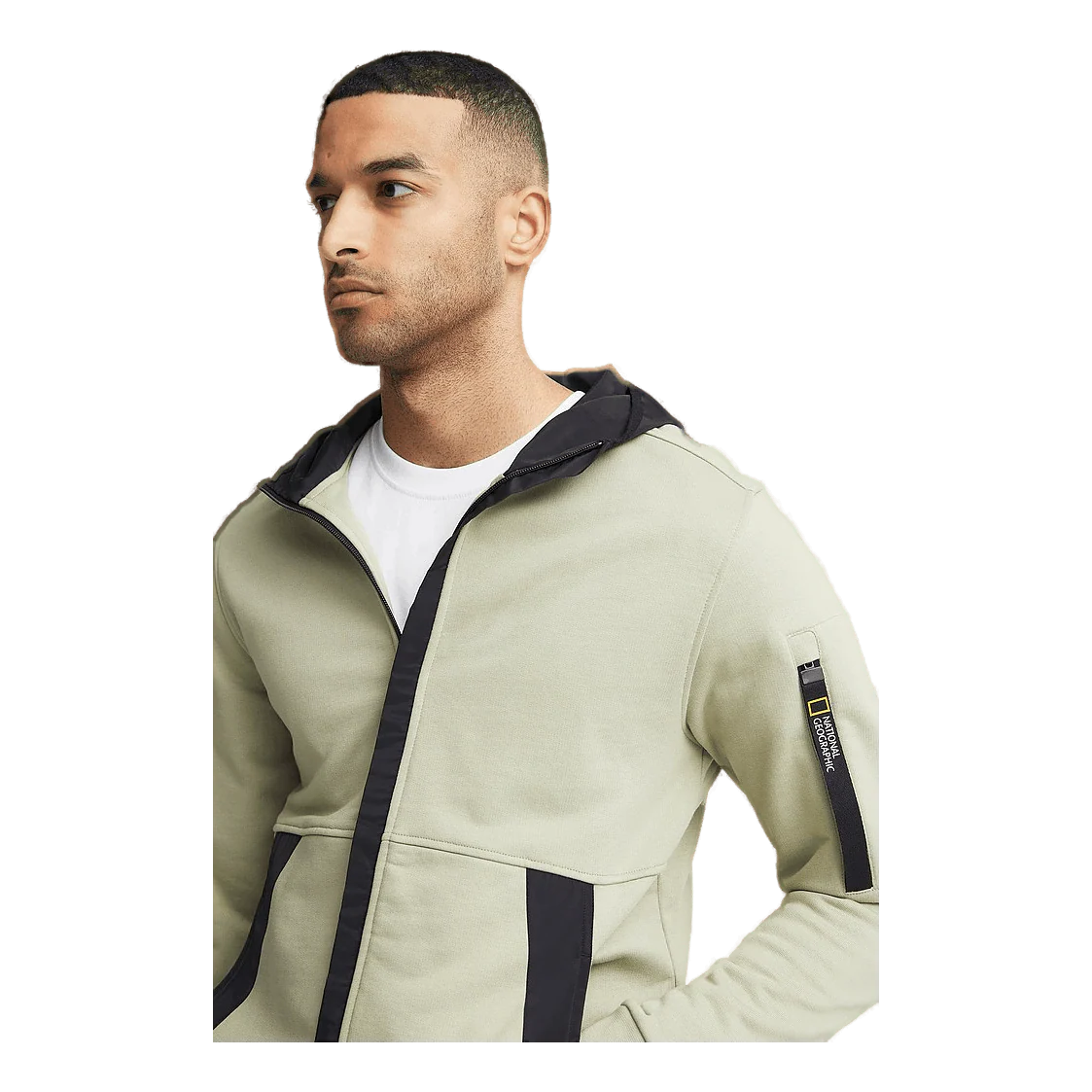 Zipped Sweat Jacket Desert
