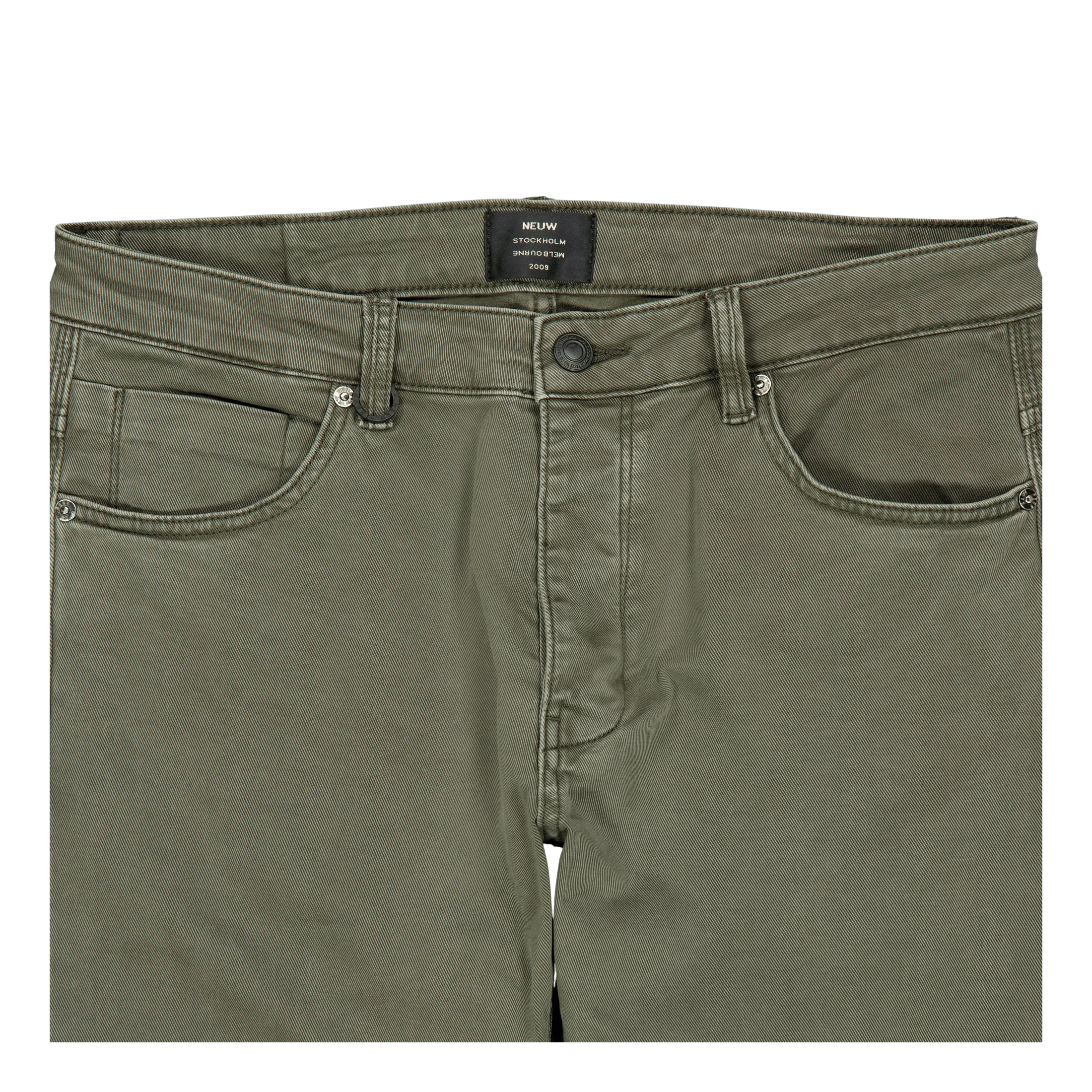Lou Slim Twill Military - Image 3